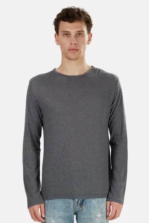 66 Long Sleeve Tee Charcoal