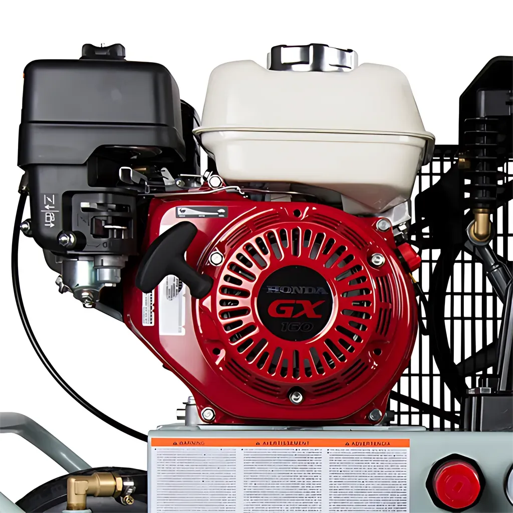 8 Gallon Gas Powered Wheelbarrow Air Compressor