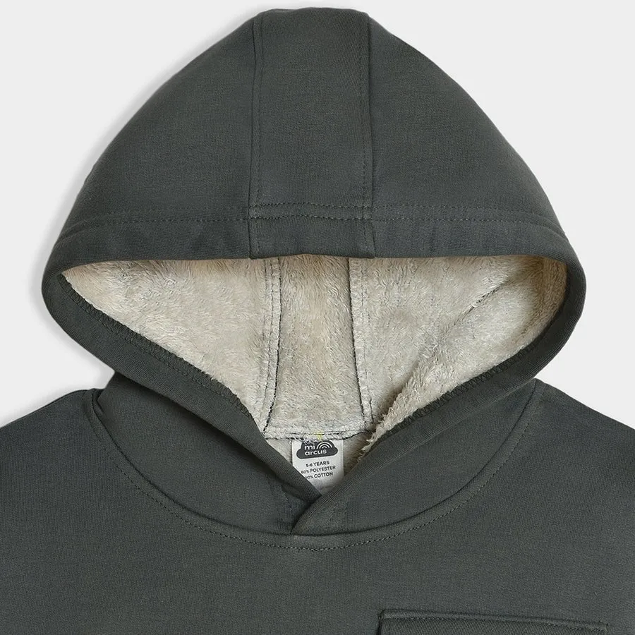Adventure Basil Hooded Sweatshirt & Jogger Set