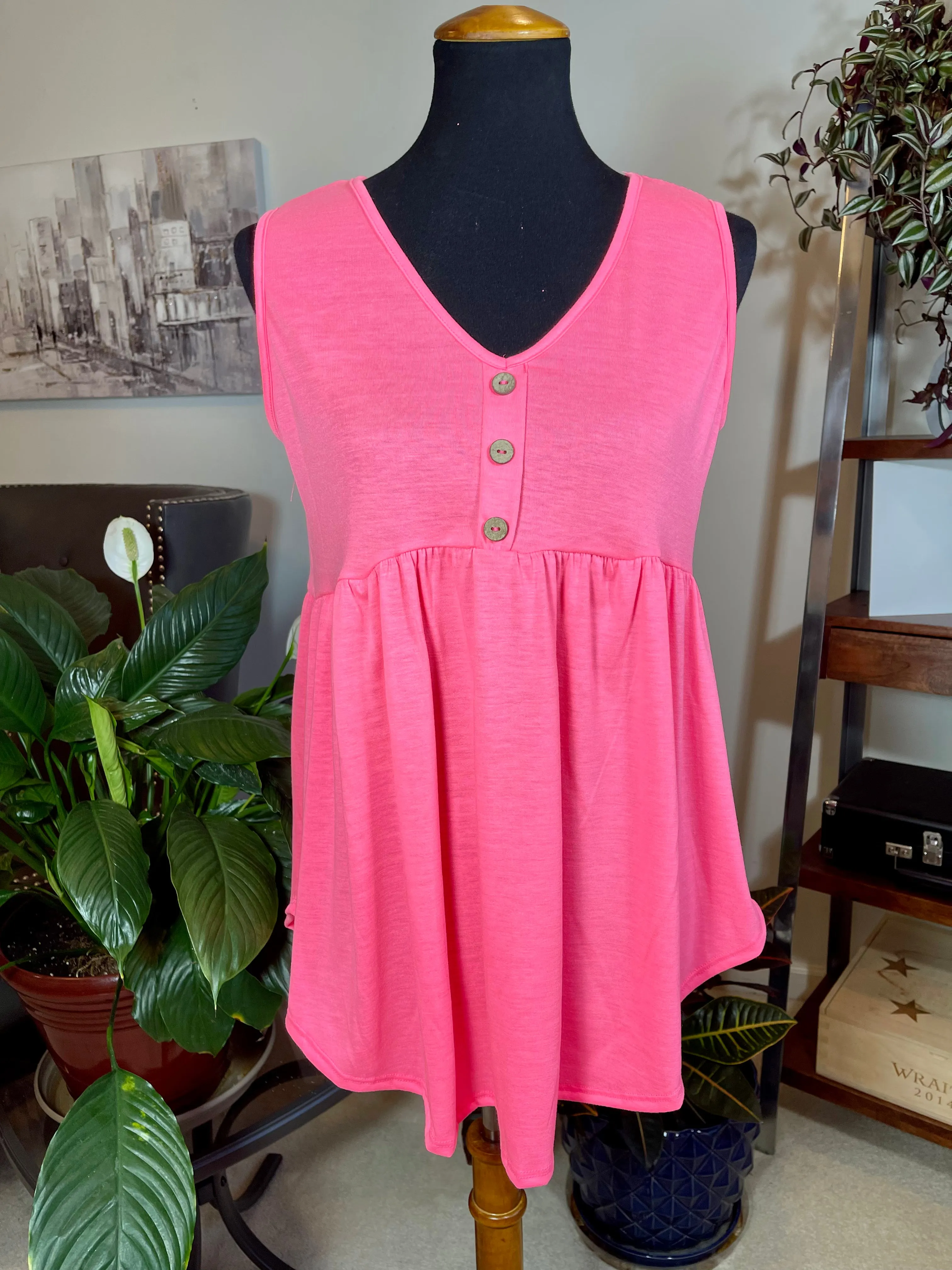Babydoll Tank (Additional Colors Available)