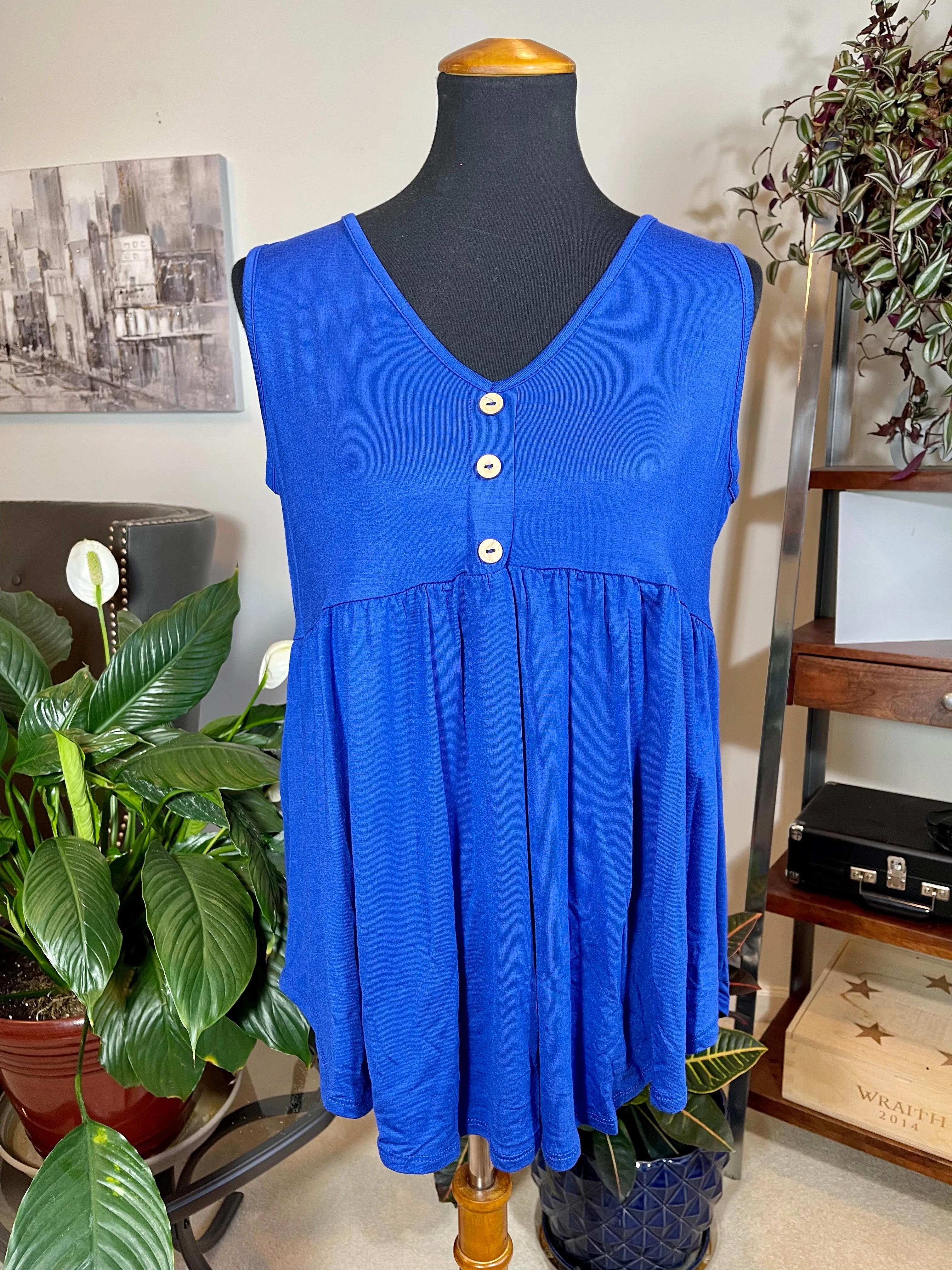 Babydoll Tank (Additional Colors Available)