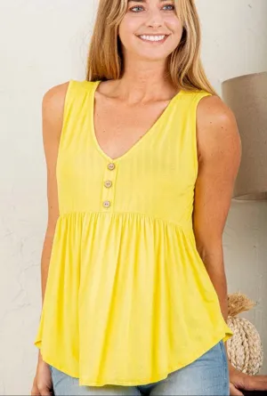 Babydoll Tank (Additional Colors Available)