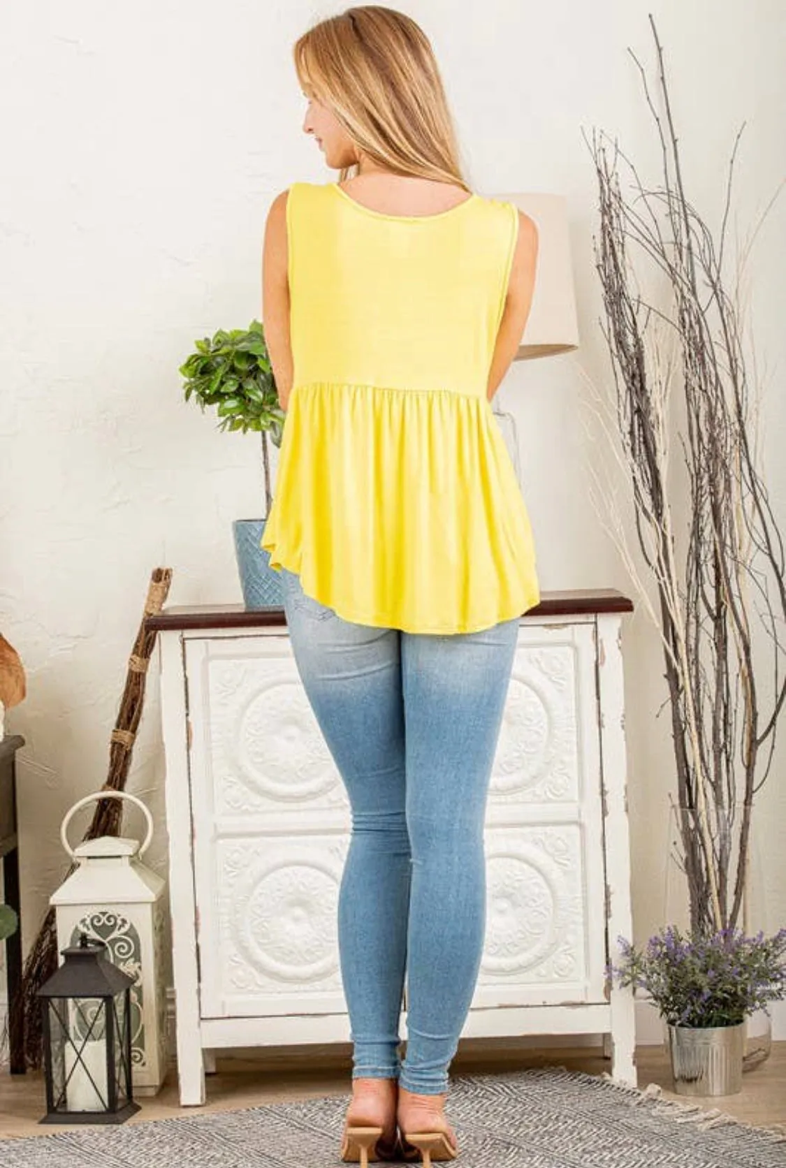 Babydoll Tank (Additional Colors Available)