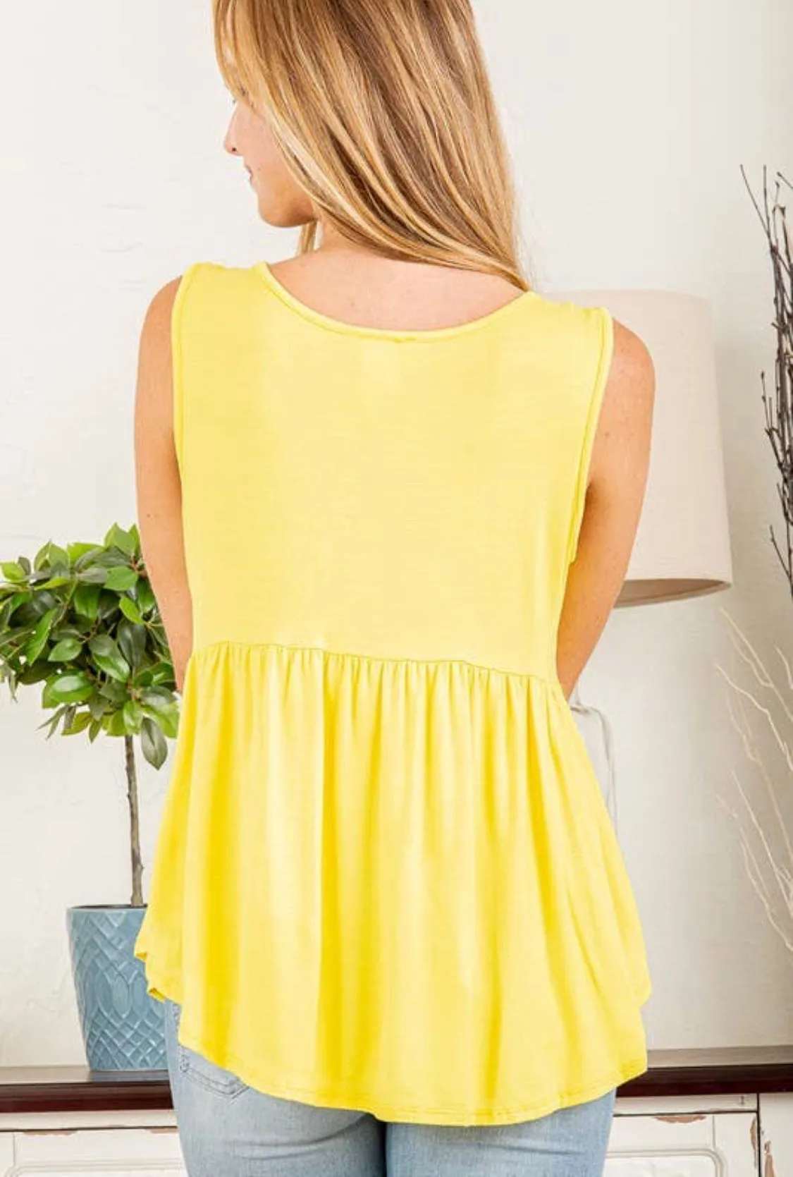 Babydoll Tank (Additional Colors Available)