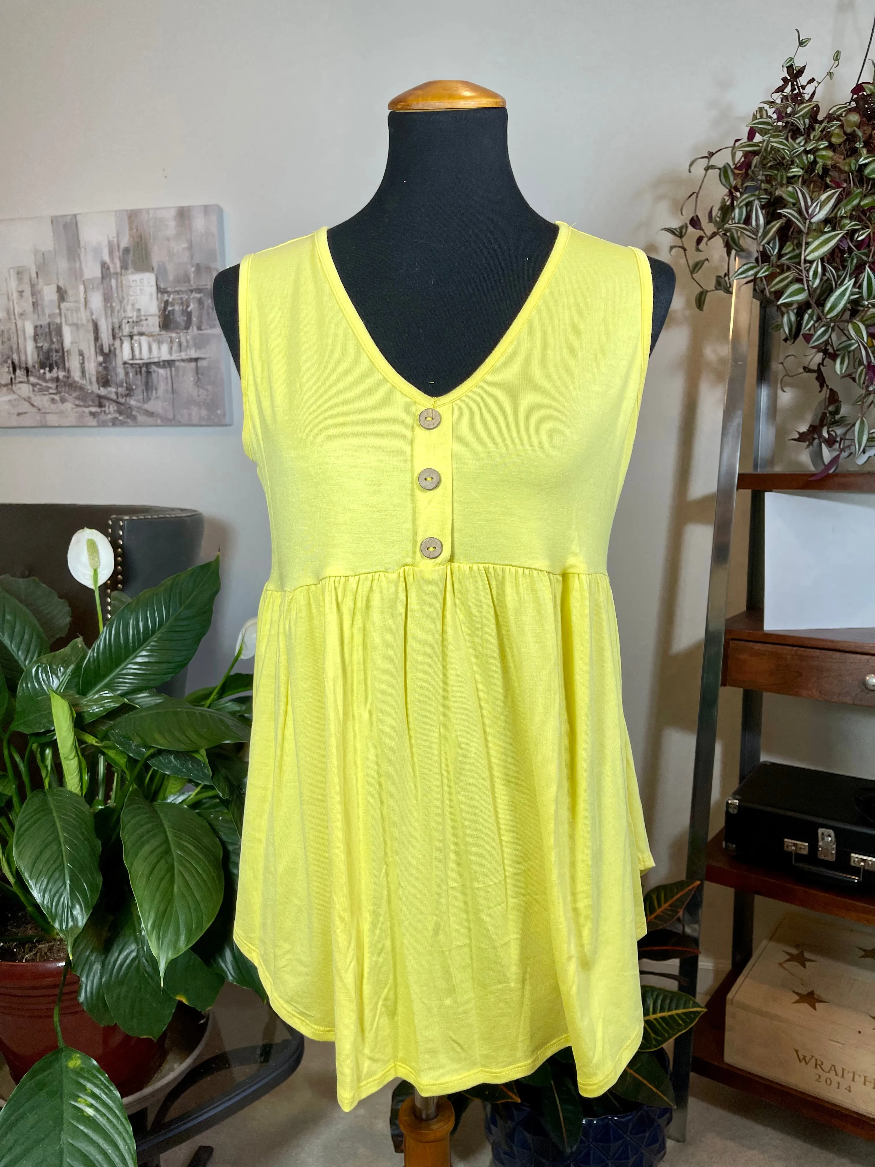 Babydoll Tank (Additional Colors Available)
