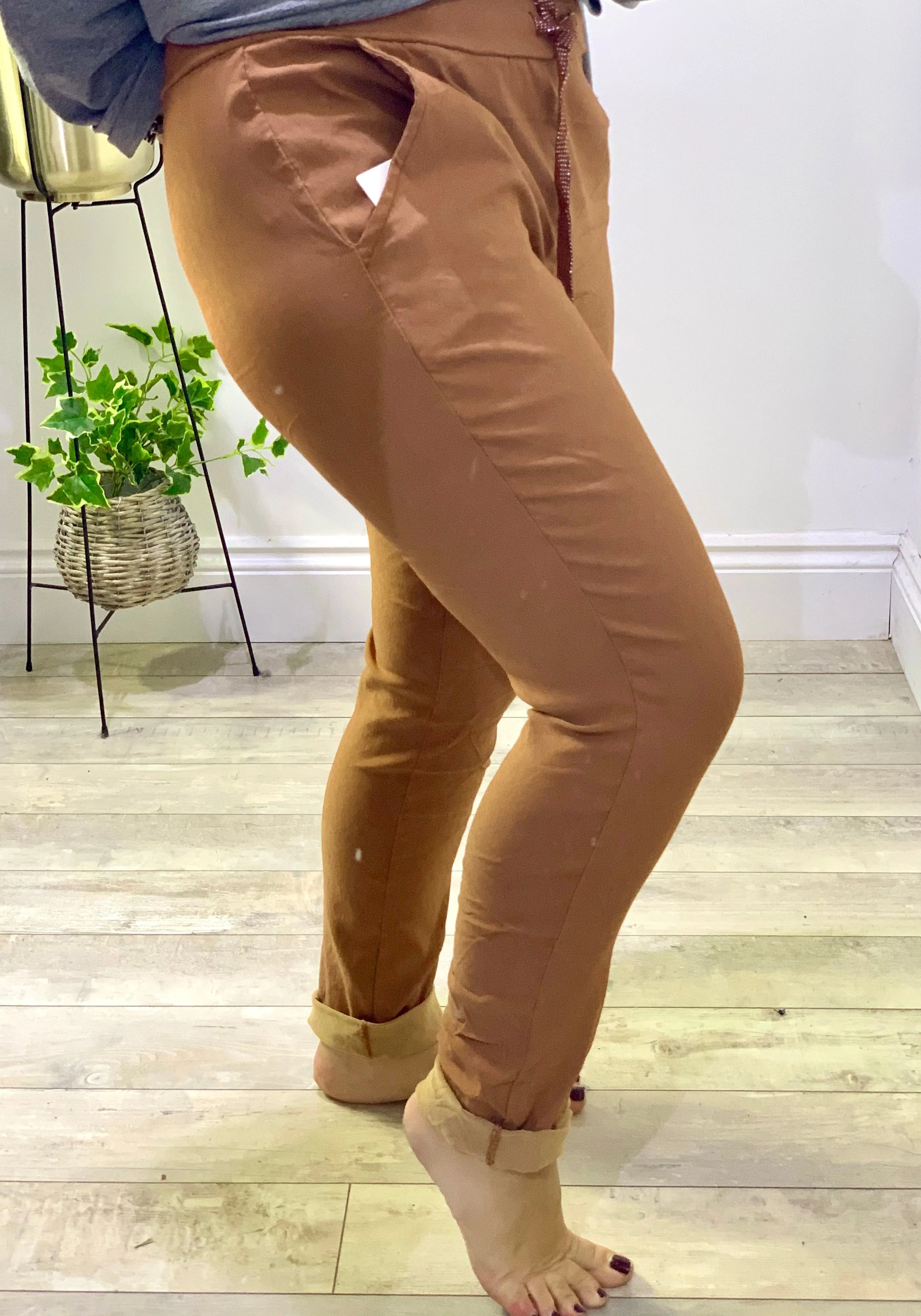 Basic Millie Magic Plain Trousers size 1 With Pockets