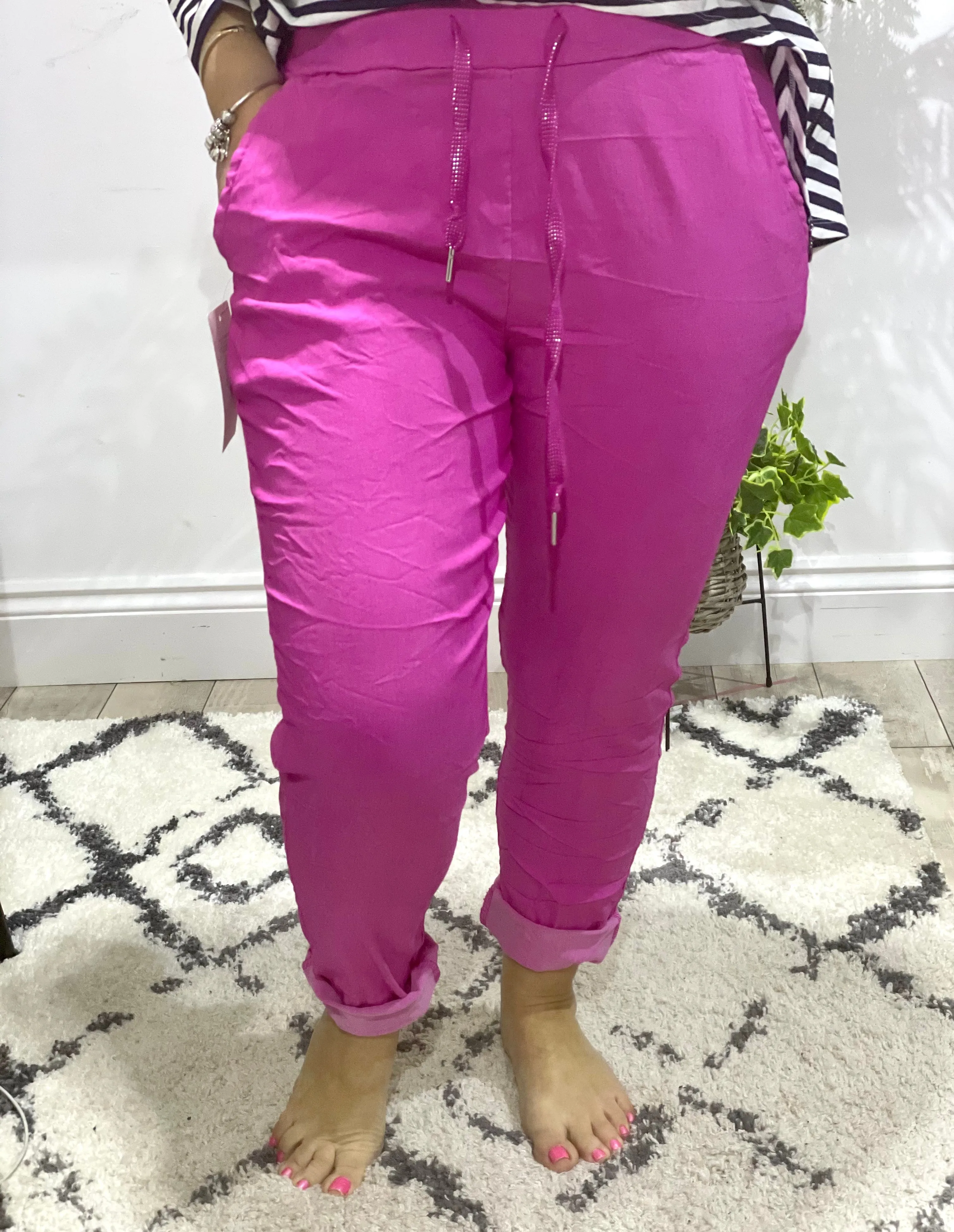 Basic Millie Magic Plain Trousers size 1 With Pockets