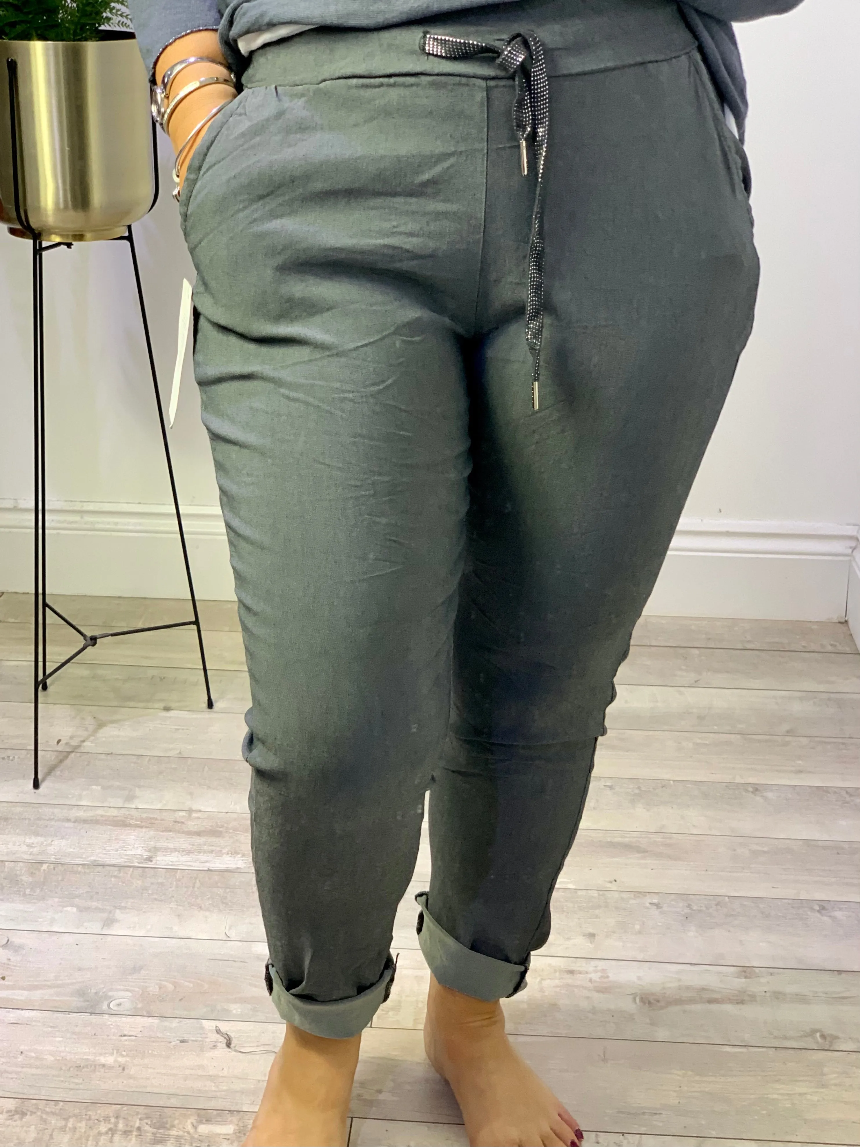 Basic Millie Magic Plain Trousers size 1 With Pockets