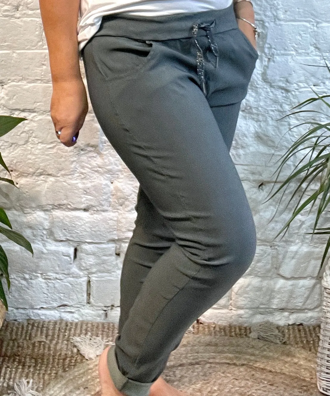 Basic Millie Magic Plain Trousers size 1 With Pockets