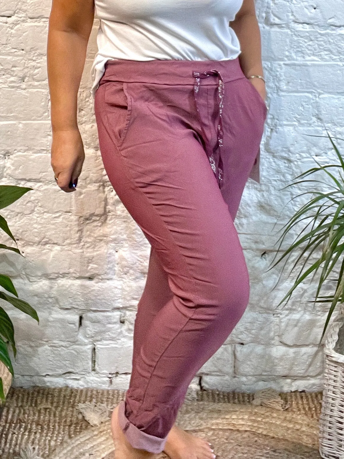 Basic Millie Magic Plain Trousers size 1 With Pockets