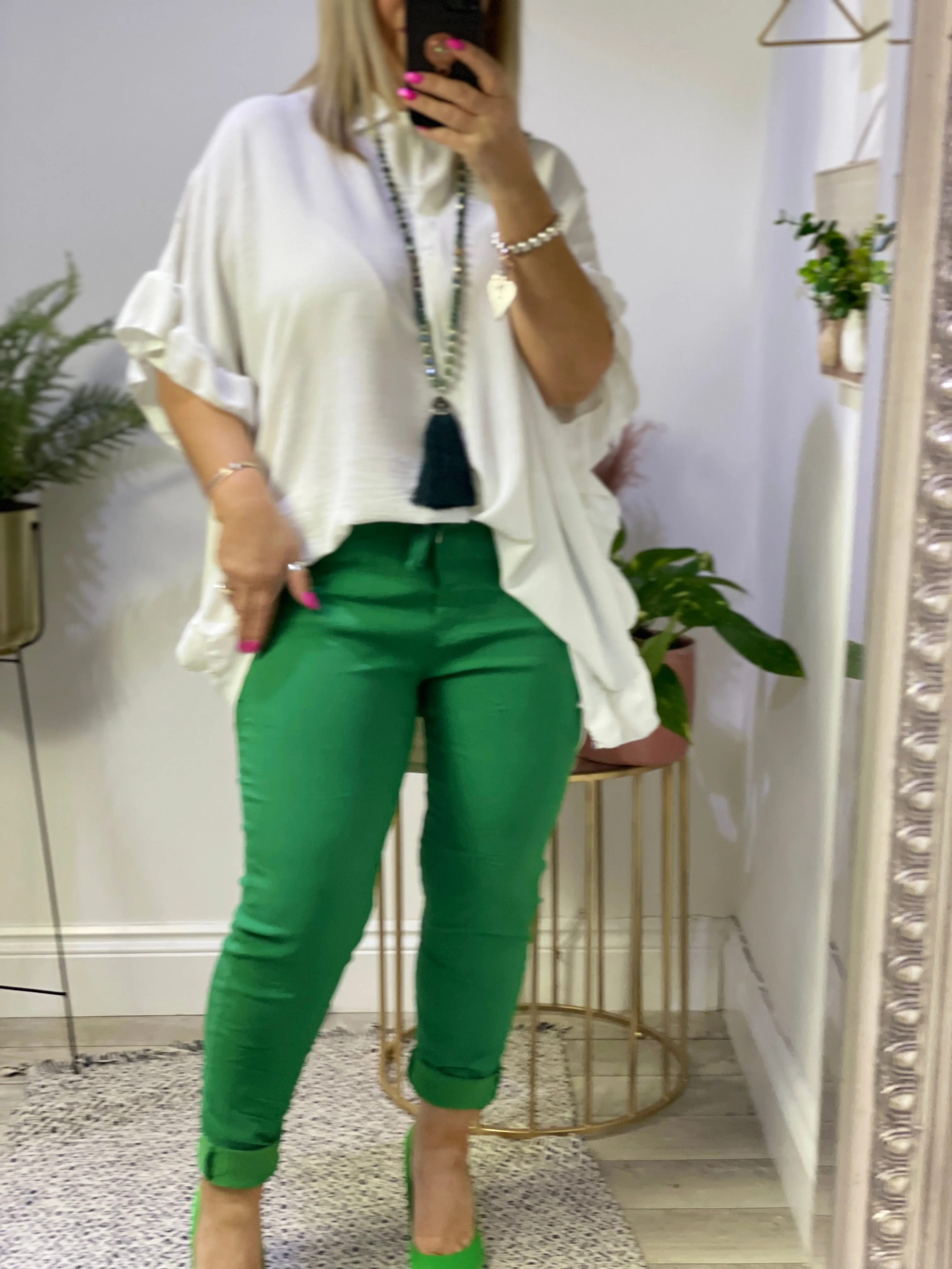 Basic Millie Magic Plain Trousers size 1 With Pockets