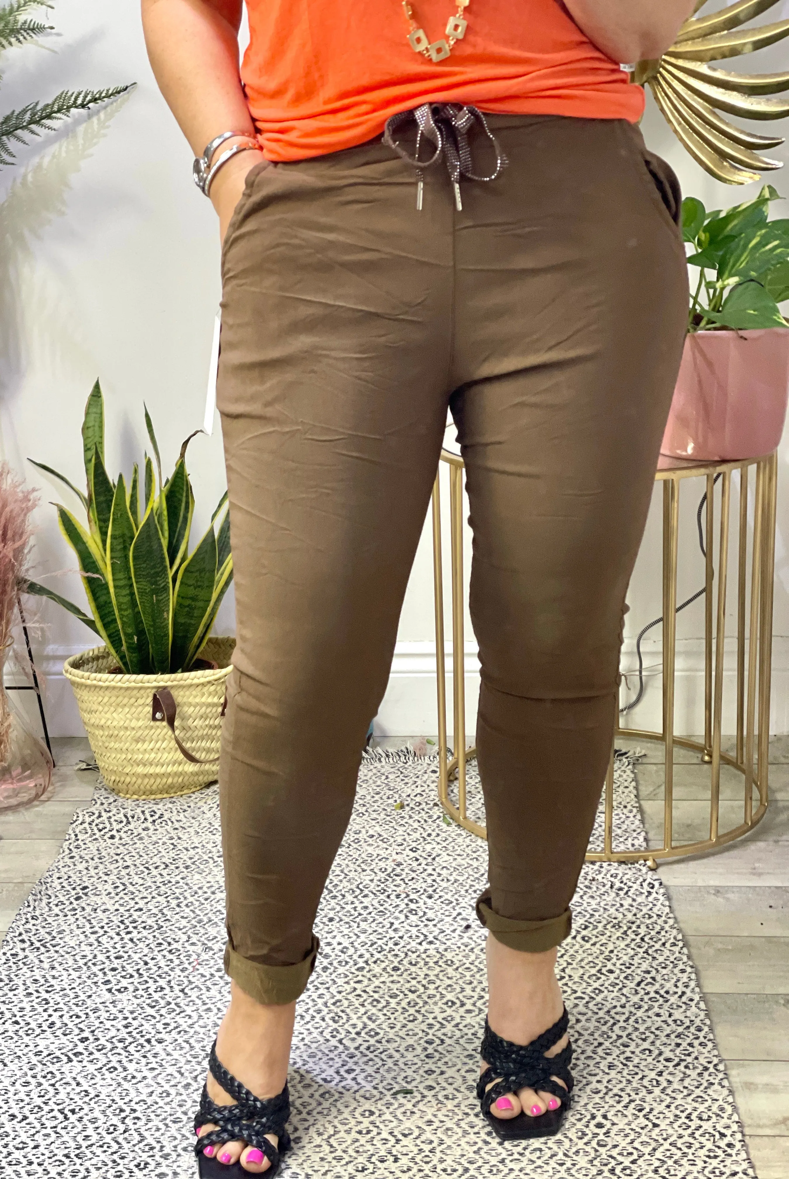 Basic Millie Magic Plain Trousers size 1 With Pockets