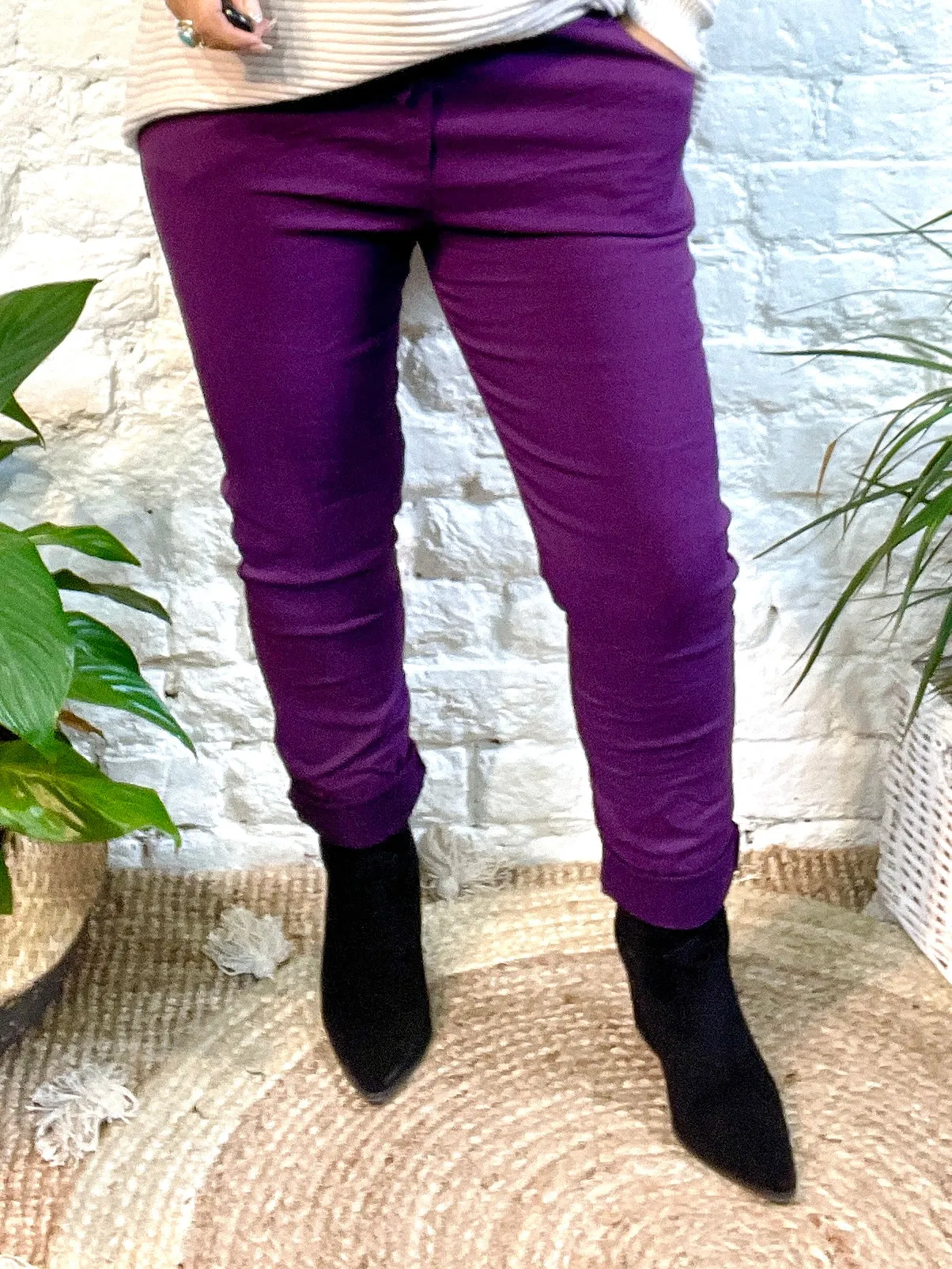 Basic Millie Magic Plain Trousers size 1 With Pockets