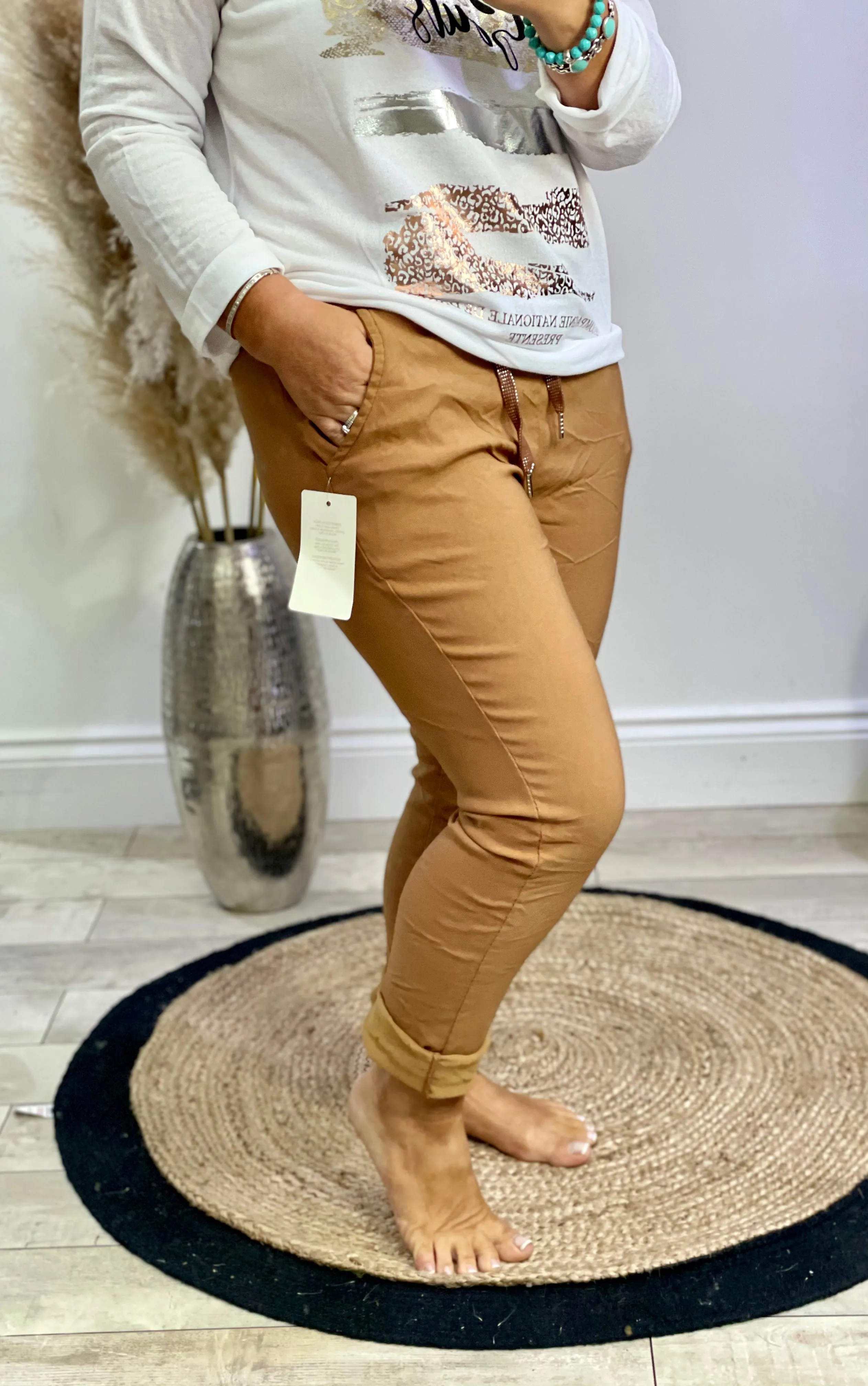 Basic Millie Magic Plain Trousers size 1 With Pockets