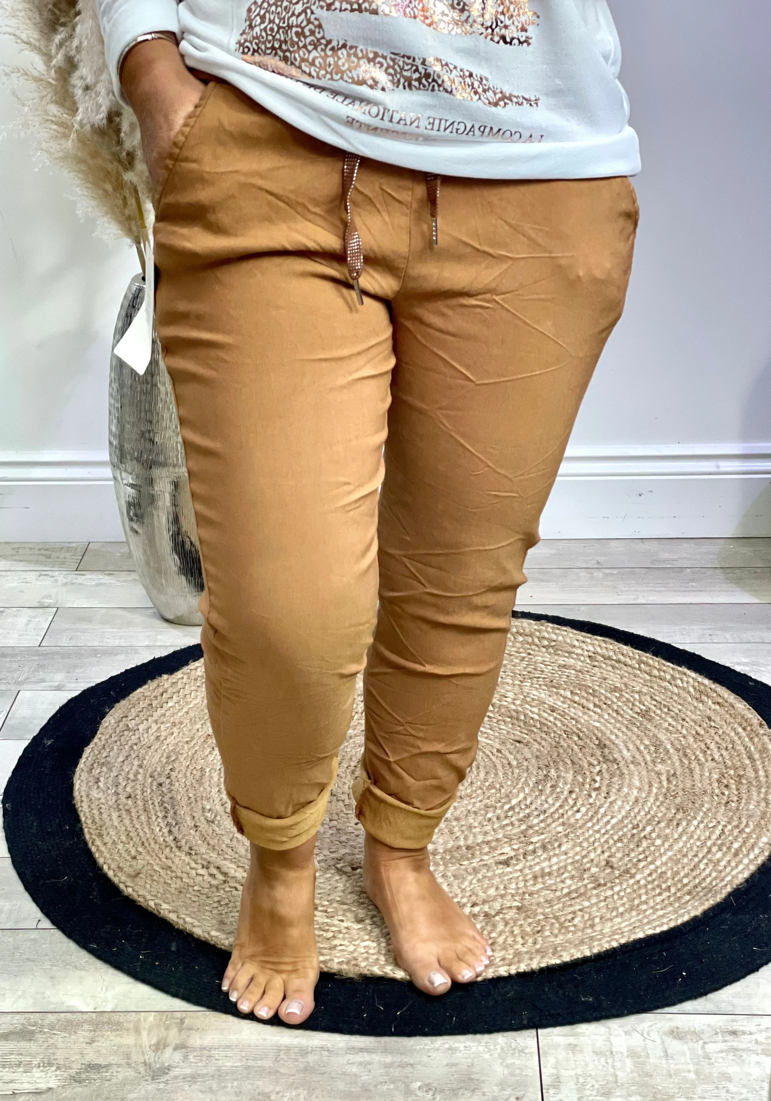 Basic Millie Magic Plain Trousers size 1 With Pockets