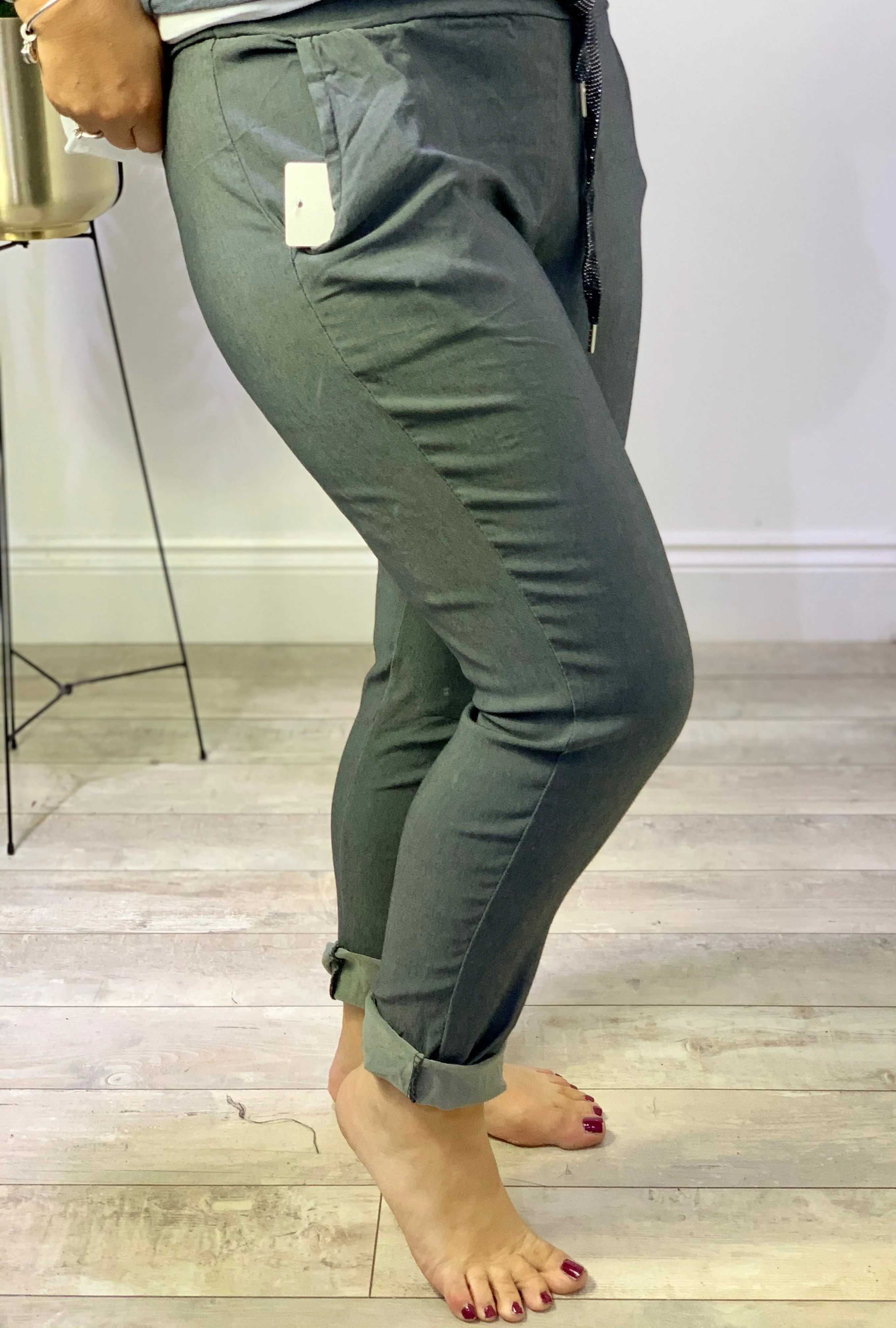 Basic Millie Magic Plain Trousers size 1 With Pockets