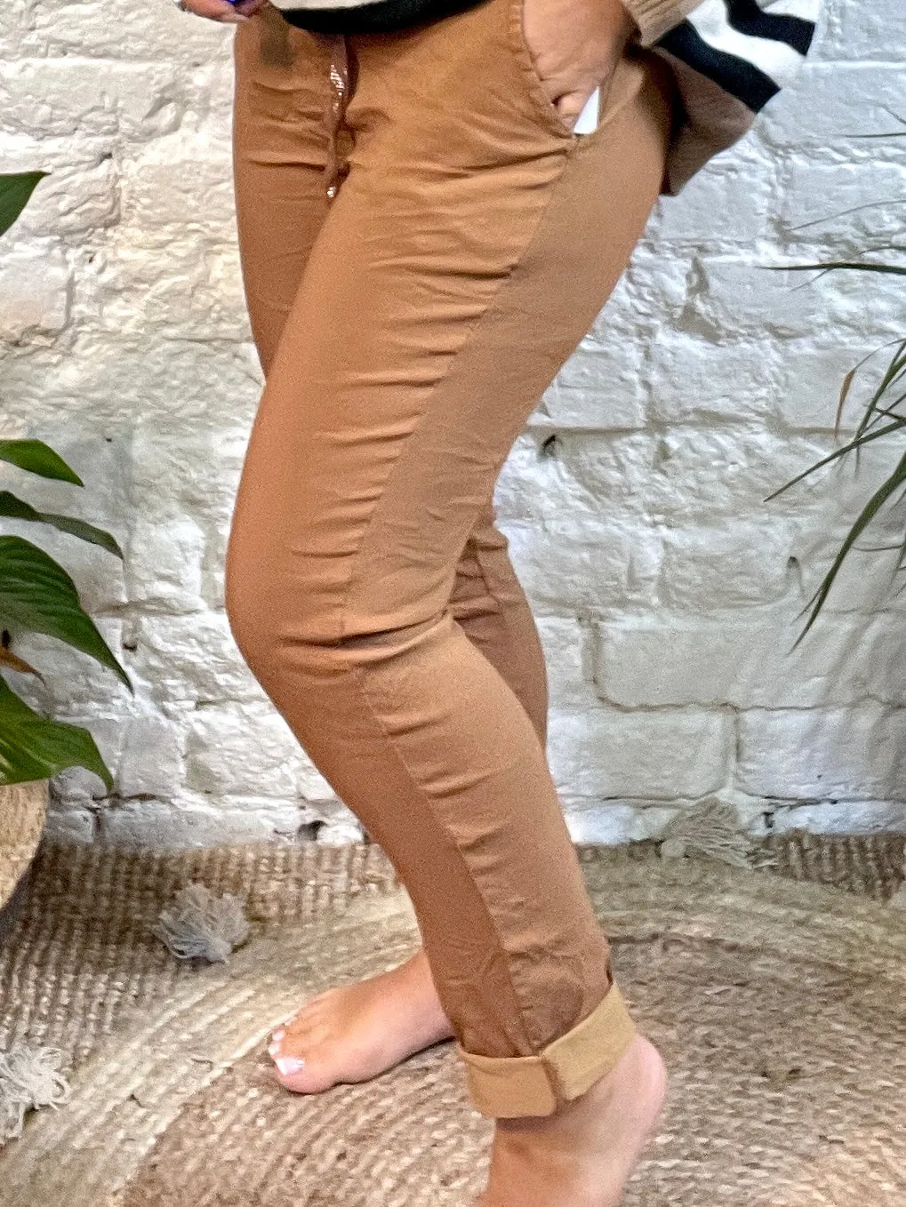 Basic Millie Magic Plain Trousers size 1 With Pockets