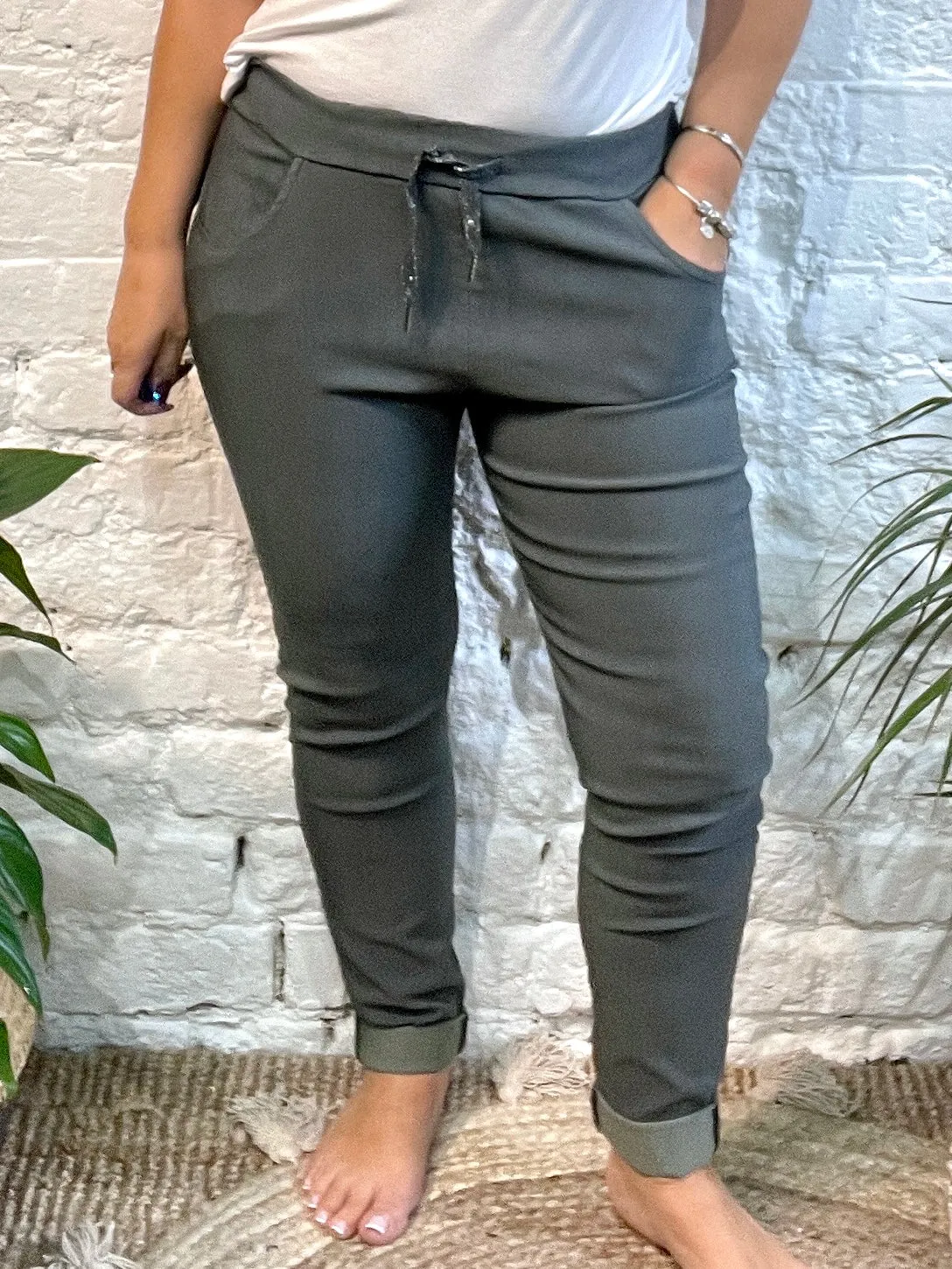 Basic Millie Magic Plain Trousers size 1 With Pockets