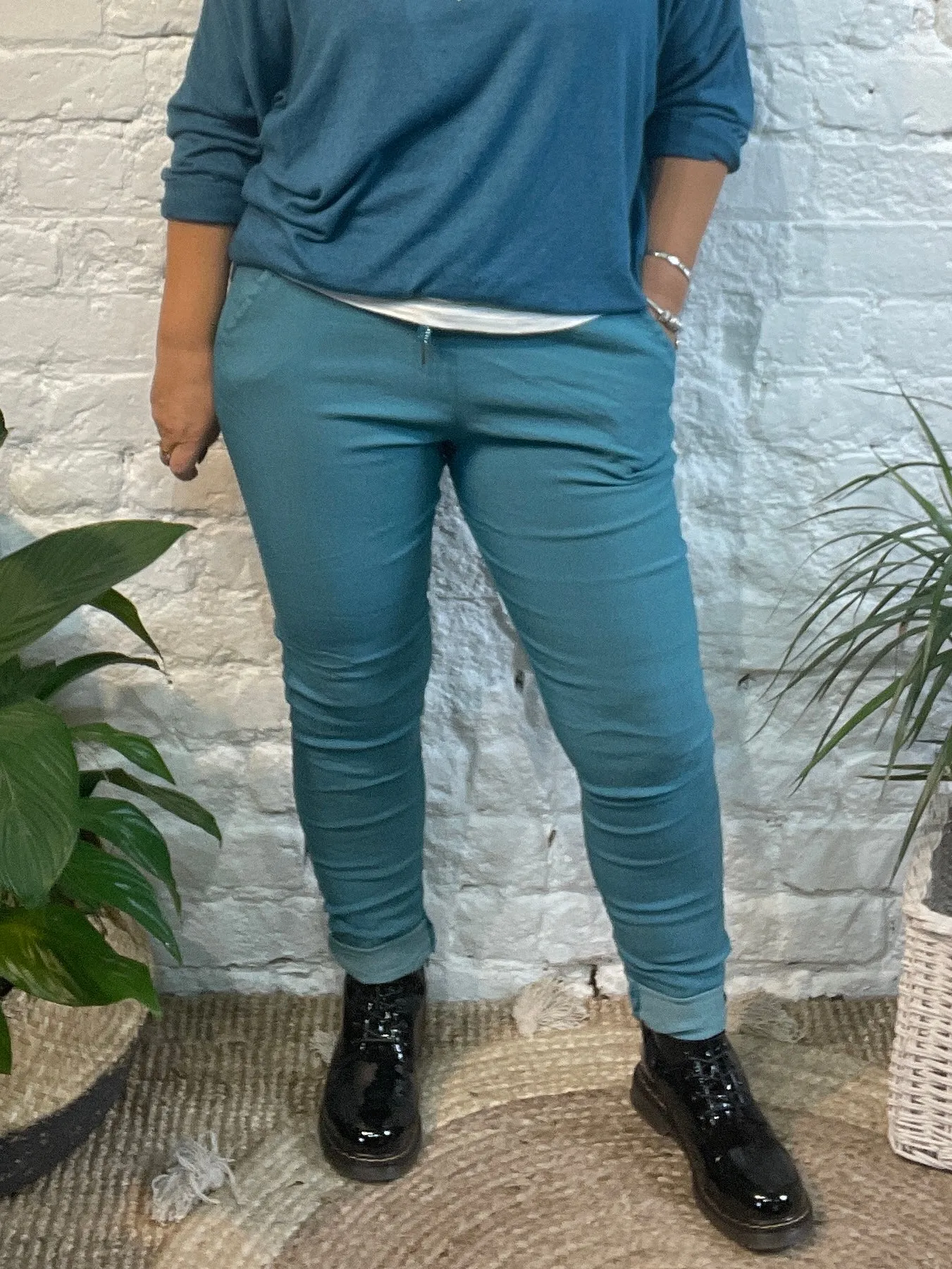 Basic Millie Magic Plain Trousers size 1 With Pockets