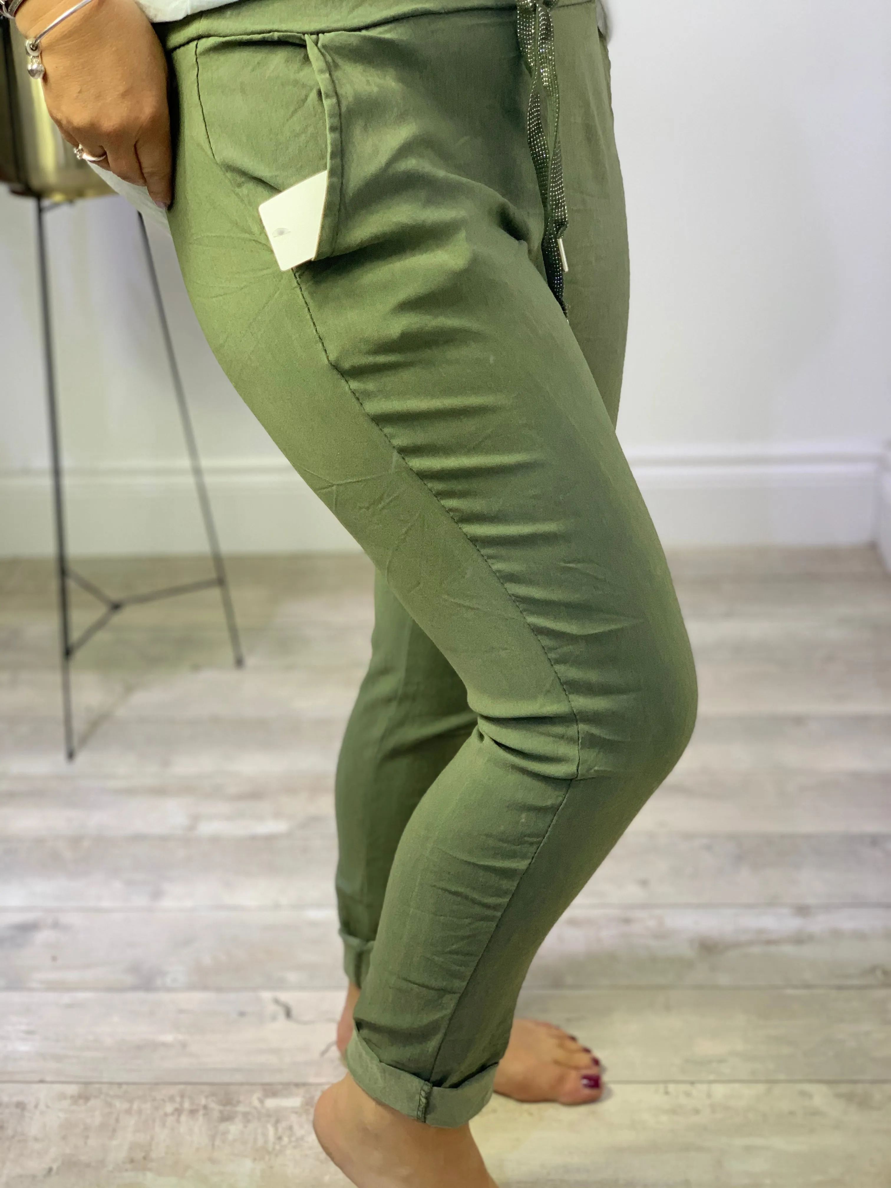 Basic Millie Magic Plain Trousers size 1 With Pockets