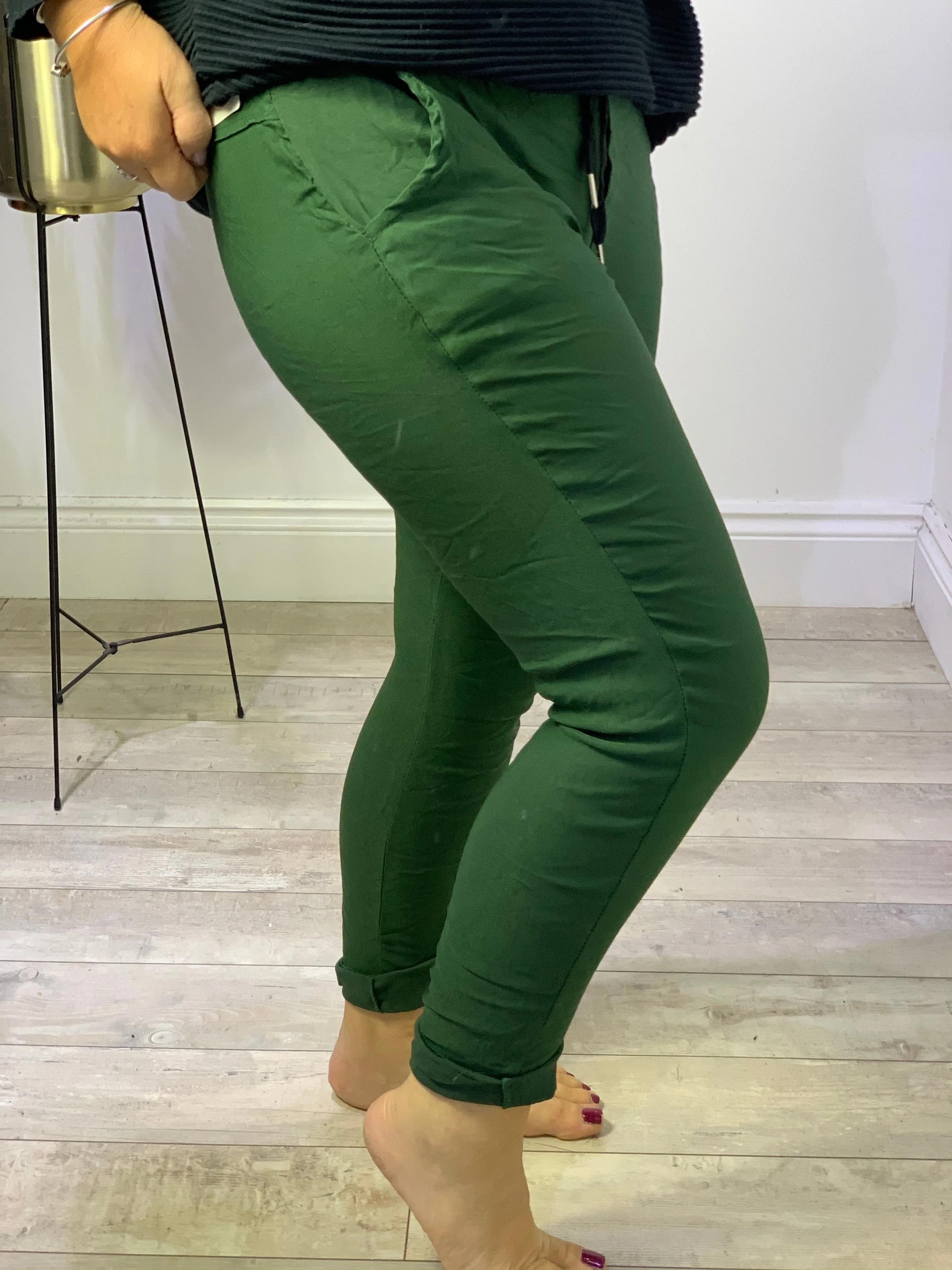 Basic Millie Magic Plain Trousers size 1 With Pockets