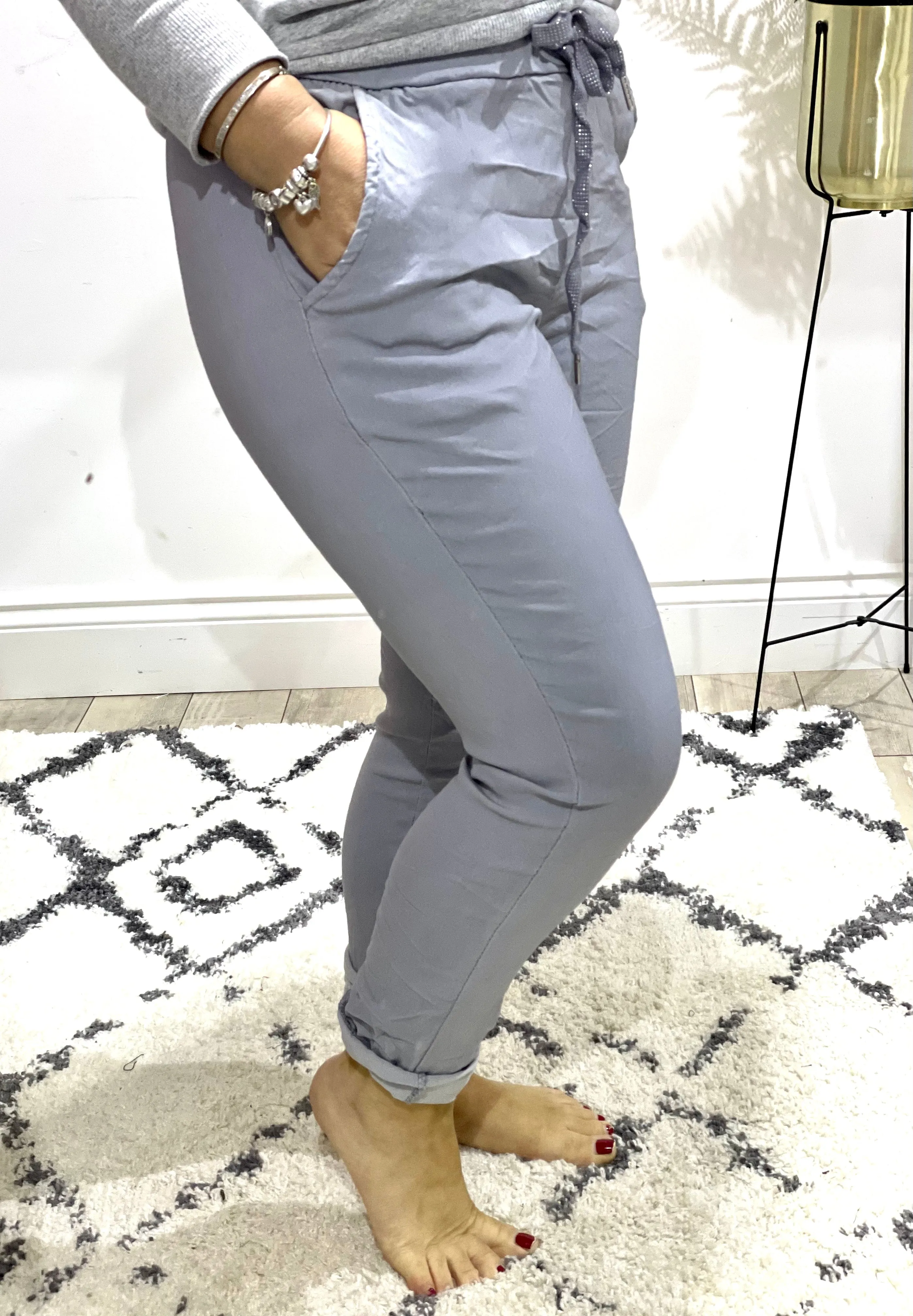 Basic Millie Magic Plain Trousers size 1 With Pockets