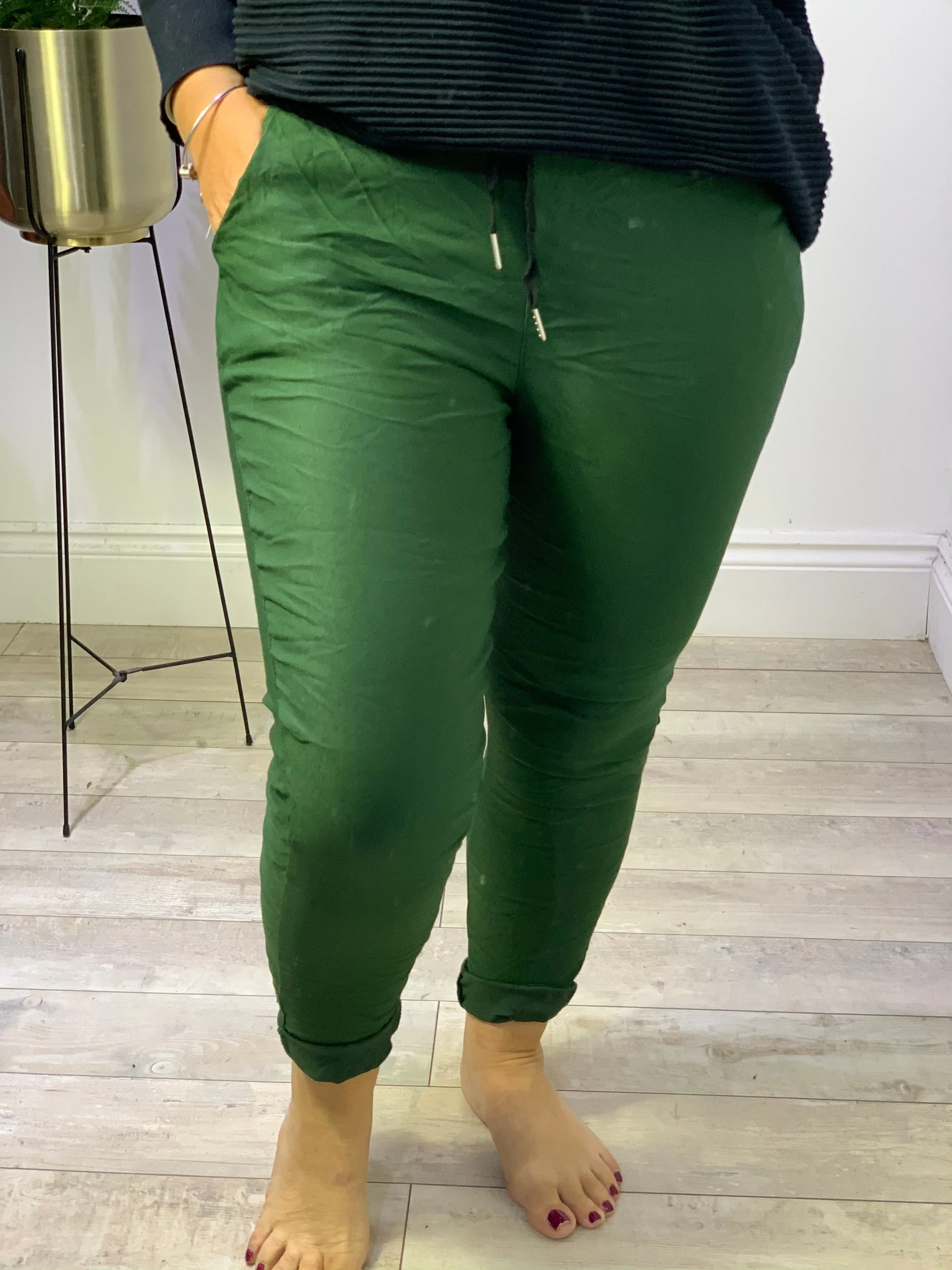 Basic Millie Magic Plain Trousers size 1 With Pockets