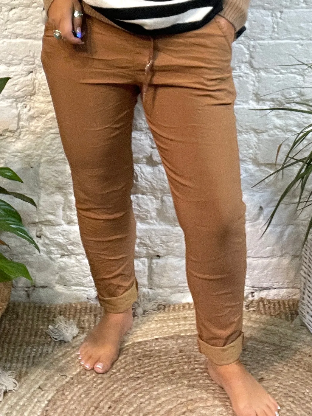 Basic Millie Magic Plain Trousers size 1 With Pockets