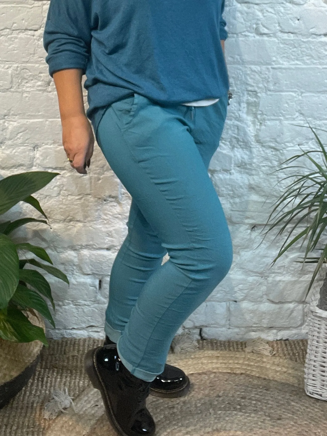 Basic Millie Magic Plain Trousers size 1 With Pockets