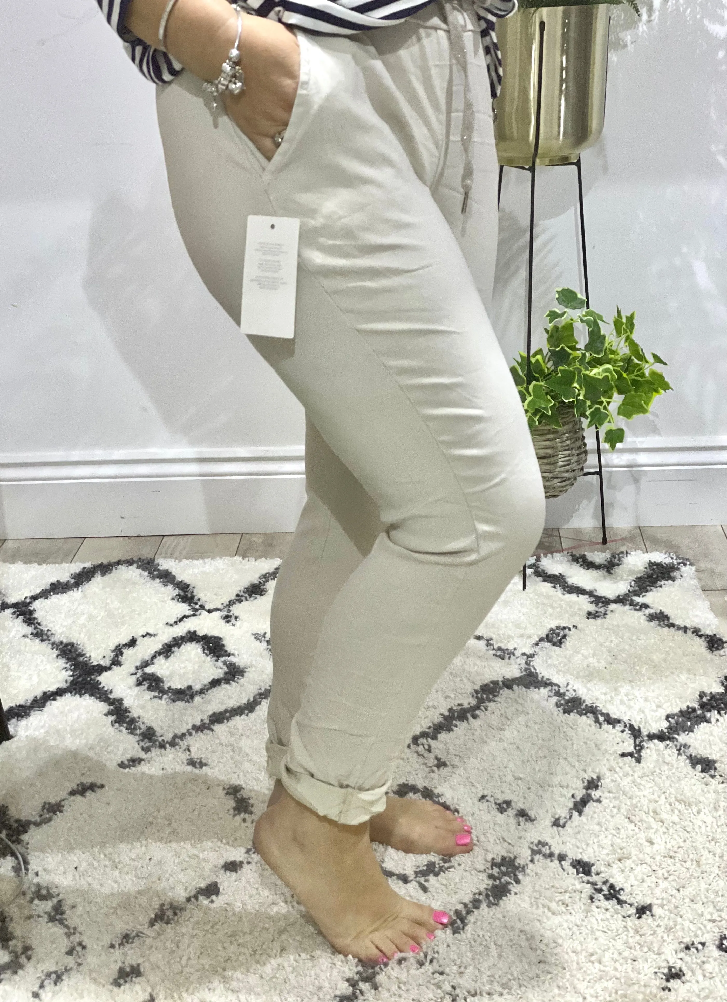 Basic Millie Magic Plain Trousers size 1 With Pockets