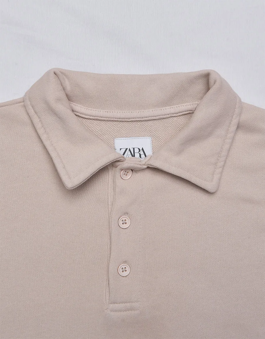 Boy's Fashion Sweat Shirt- Off White