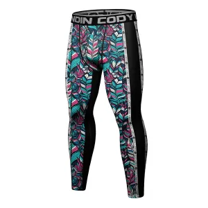 Cody Lundin - Palms - BJJ compression tights /rash guard / Spats /Pants