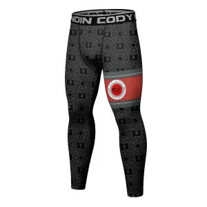 Cody Lundin - The Natural - BJJ compression tights /rash guard / Spats /Pants