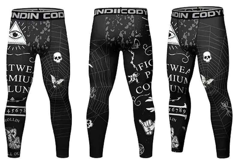 Cody Lundin - The Original - BJJ compression tights /rash guard / Spats /Pants