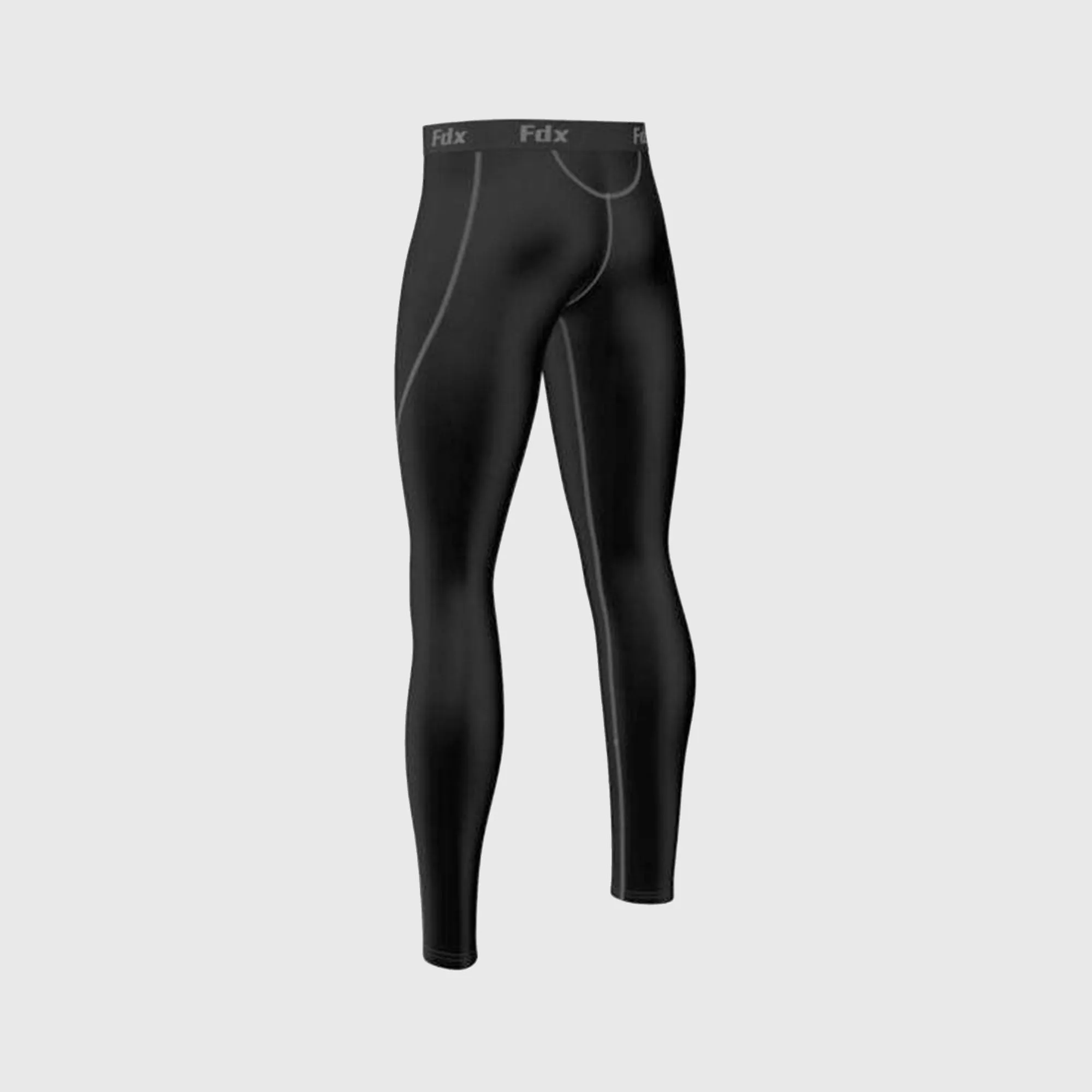 Fdx T5 Men's Grey Winter Compression Tights