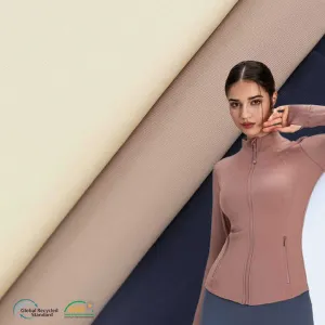 Full Dull Yoga Elastane Fabric Plain Eco-نسيج إيلاستان