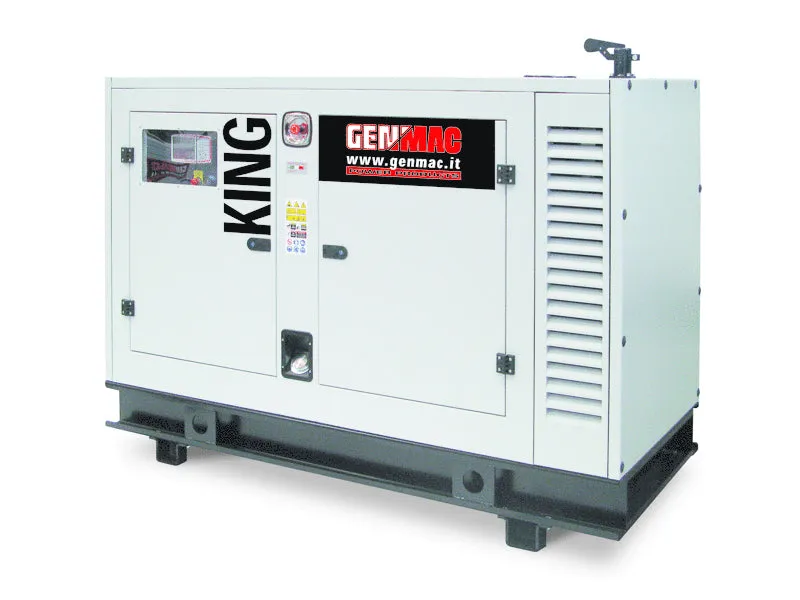 Genmac King G100PS Perkins Diesel Generator 110kVA Silenced
