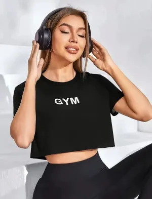 GYM Women’s Crop T-Shirt
