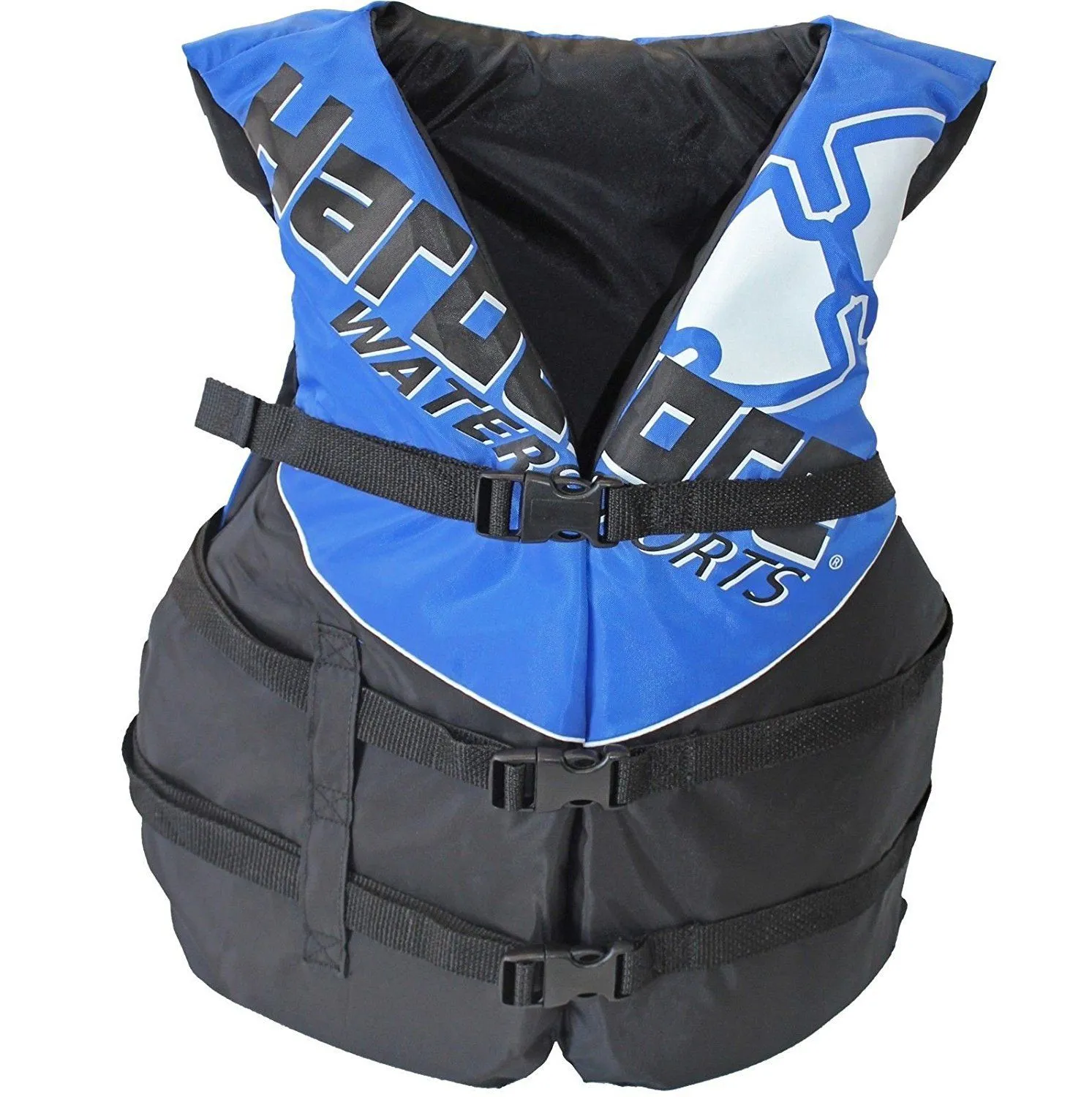 Hardcore Coast Guard type III PFD for youth child teen adult; Life vest flotation device; life jacket paddle vest for big kids, Jet ski, wakeboard, hardshell kayak life jacket