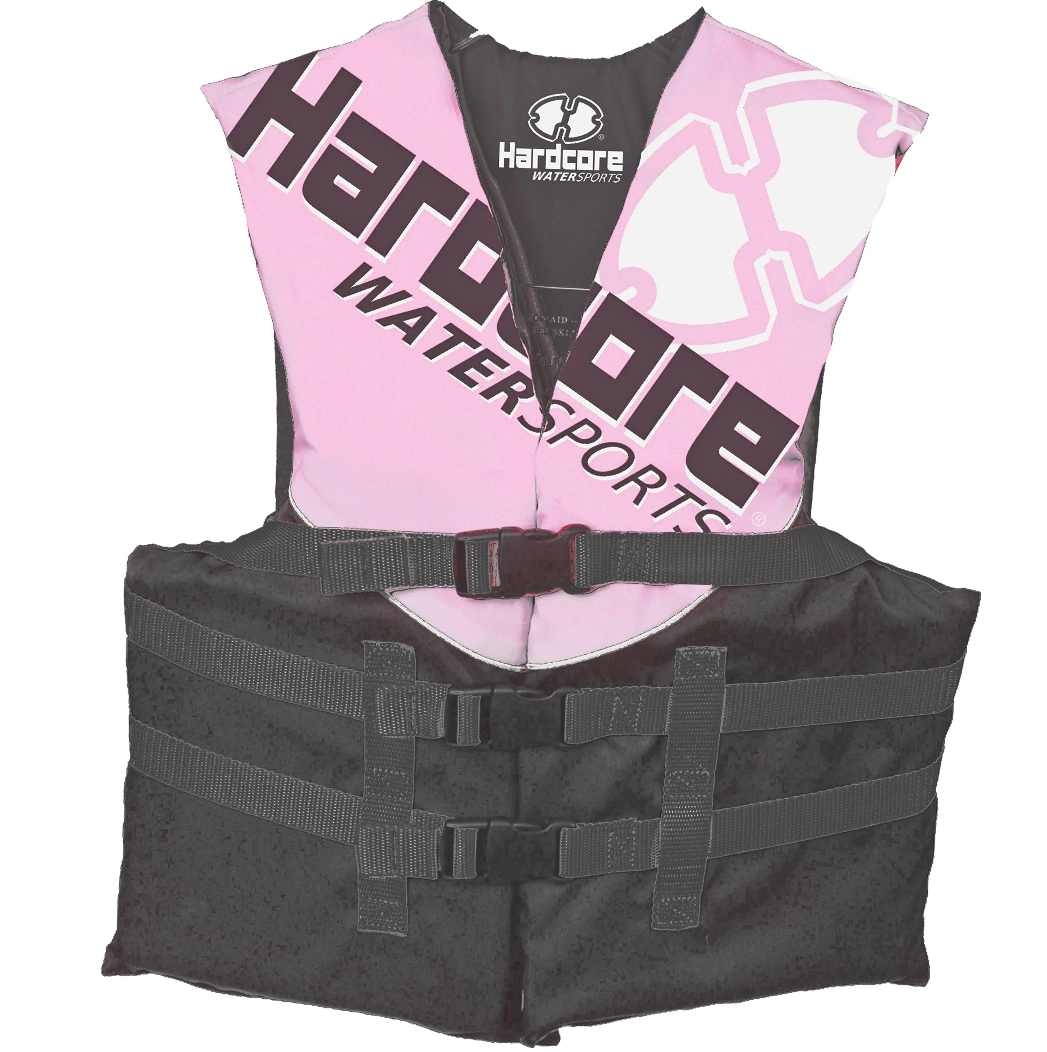 Hardcore Coast Guard type III PFD for youth child teen adult; Life vest flotation device; life jacket paddle vest for big kids, Jet ski, wakeboard, hardshell kayak life jacket