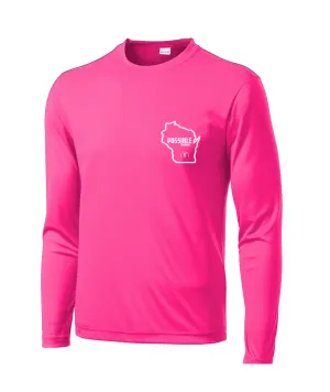 IPT - Sport Tek Long Sleeve Performance Shirt (WI State Small Logo / 4 color options!)