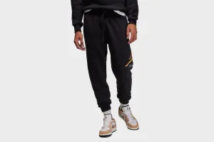 Jordan Essentials Baseline Sweatpants (Black/Metallic Gold)