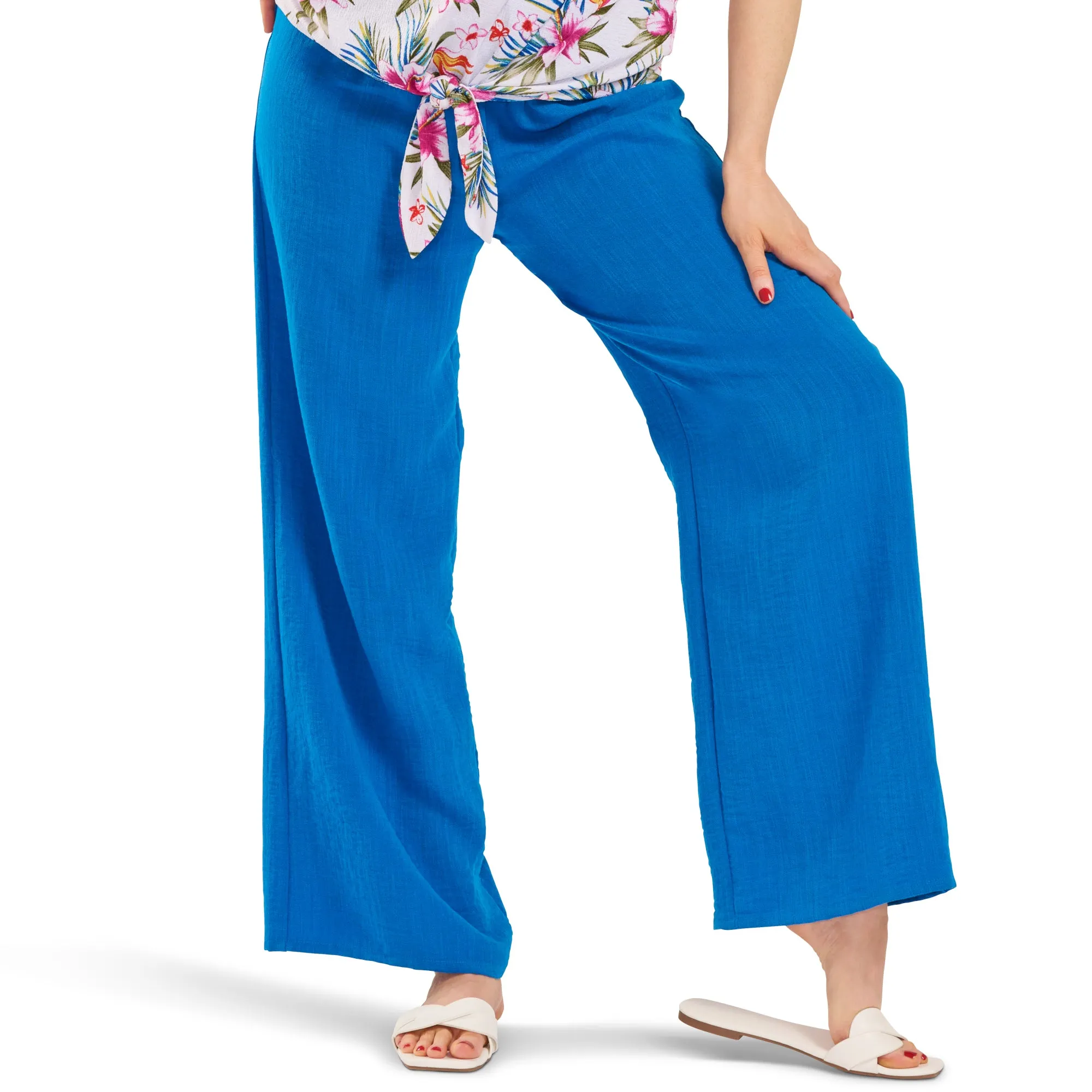 lily morgan Women's Tropical Galiano Wide Leg Pants