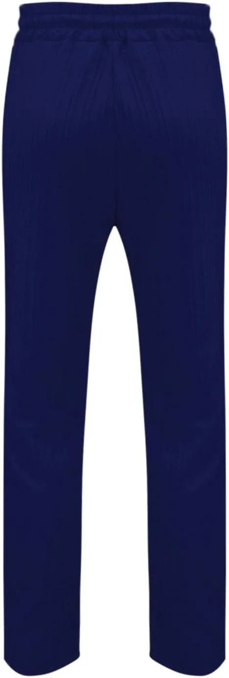 Linen Pants for Men Beach Casual Drawstring Summer Beach Pants Lightweight Breathable Flat Front Trouser with Pockets