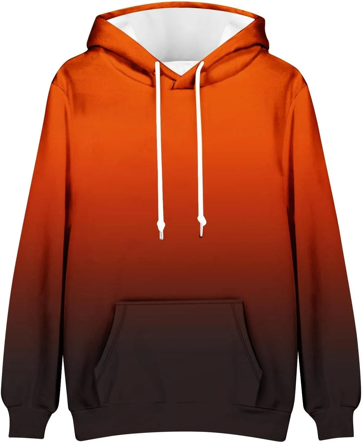 Men Sweatshirt Running Soft Outerwear Long Sleeve Lightweight Drawstring Hoodies Stylish Casual Athletic Sweatshirt