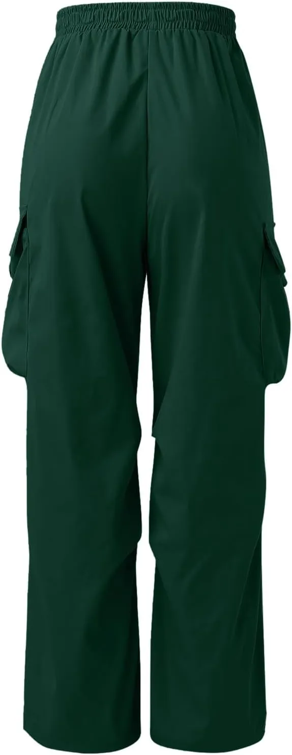 Men's Cool Lightweight Cargo Athletic Pants Fast Dry Joggers Breathable Outdoor Trousers with Pockets
