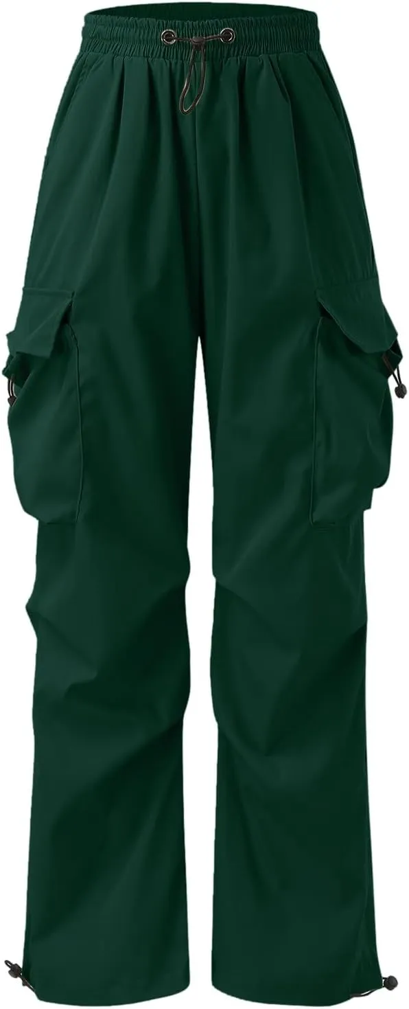 Men's Cool Lightweight Cargo Athletic Pants Fast Dry Joggers Breathable Outdoor Trousers with Pockets
