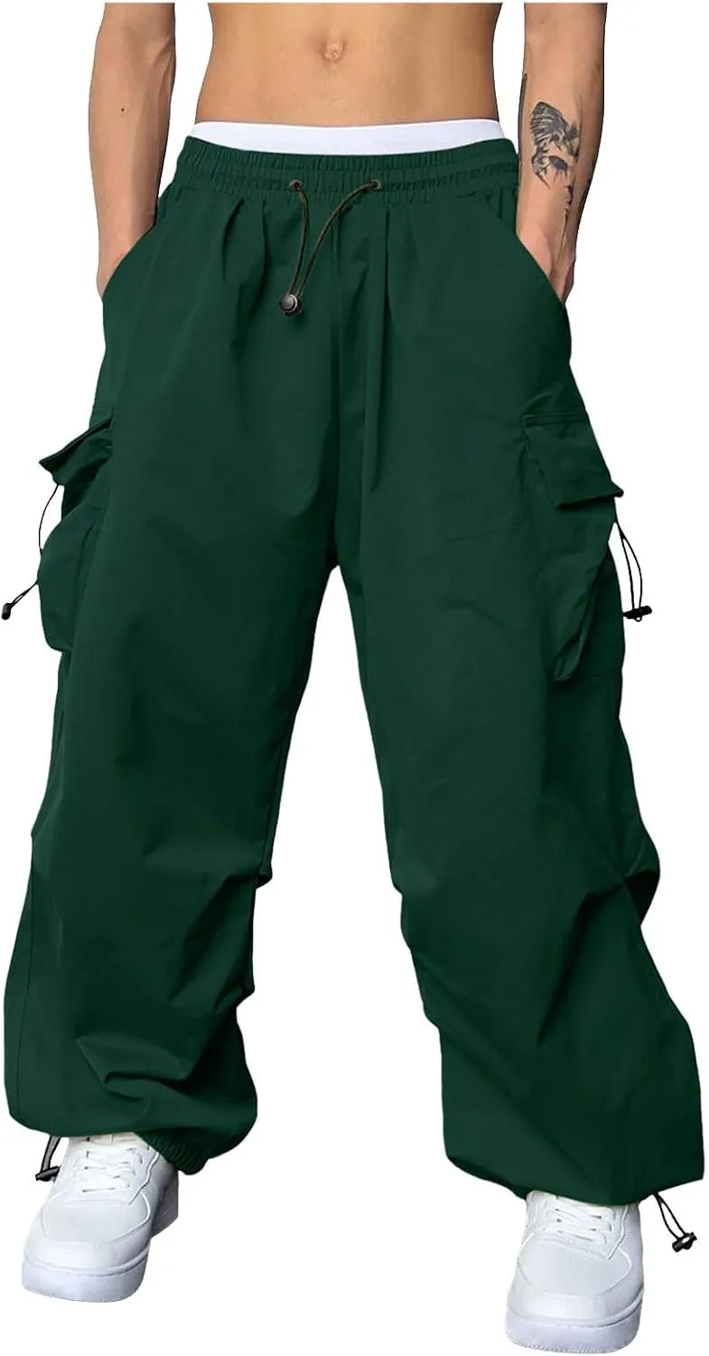 Men's Cool Lightweight Cargo Athletic Pants Fast Dry Joggers Breathable Outdoor Trousers with Pockets
