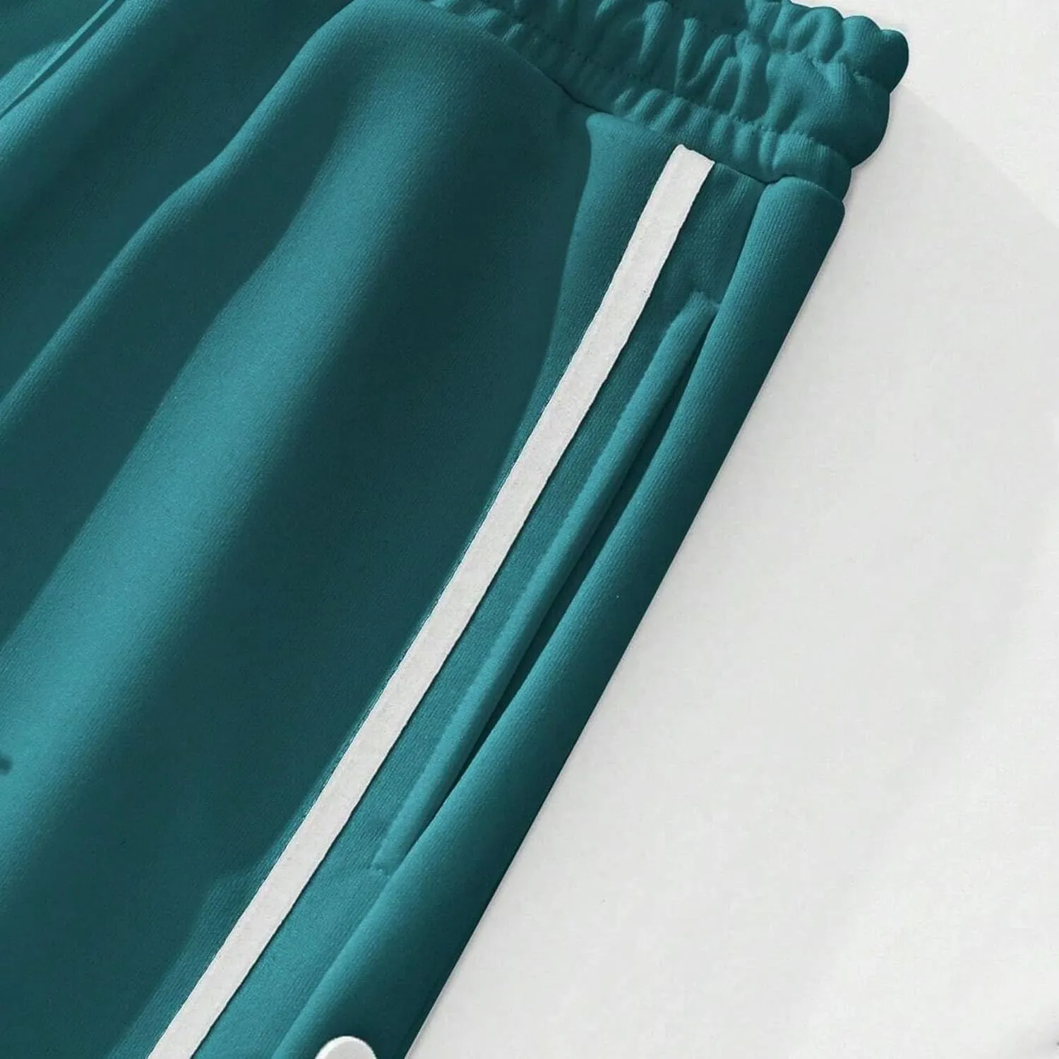 Men's Elastic Waist Stylish Workout Pants Comfort Solid Hiking Joggers Pants Cotton Track Outdoor Trousers