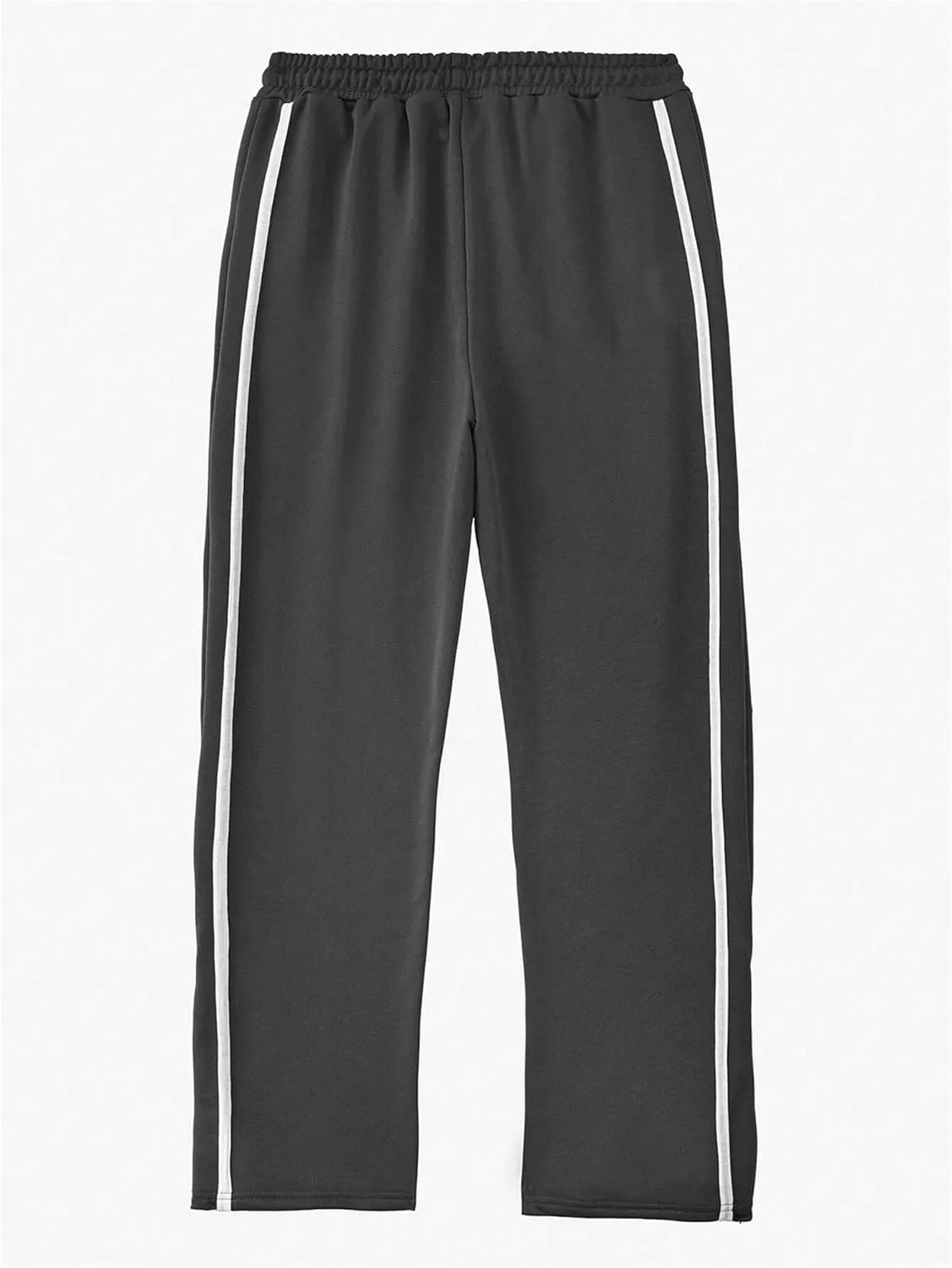 Men's Elastic Waist Stylish Workout Pants Comfort Solid Hiking Joggers Pants Cotton Track Outdoor Trousers